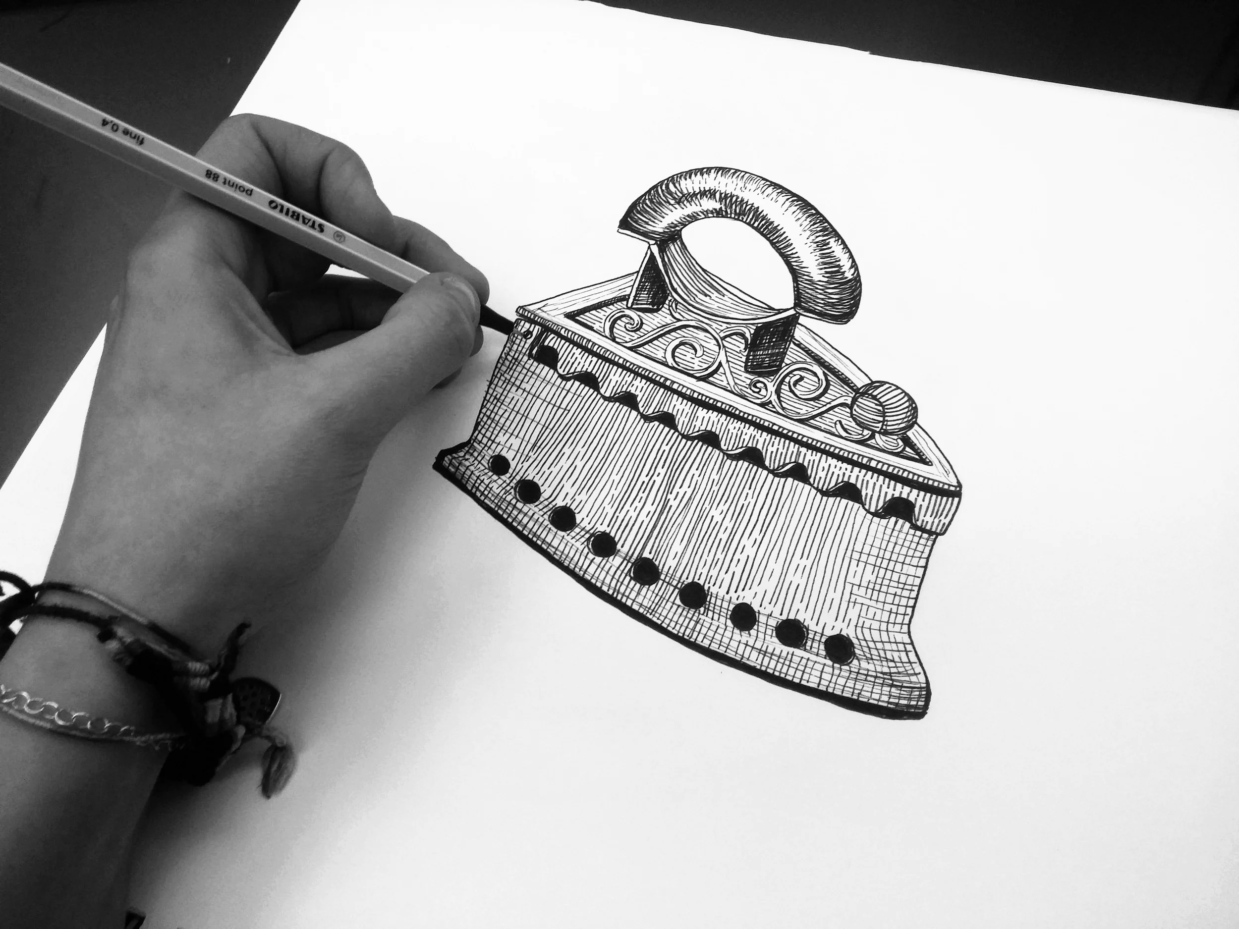 hand made illustration