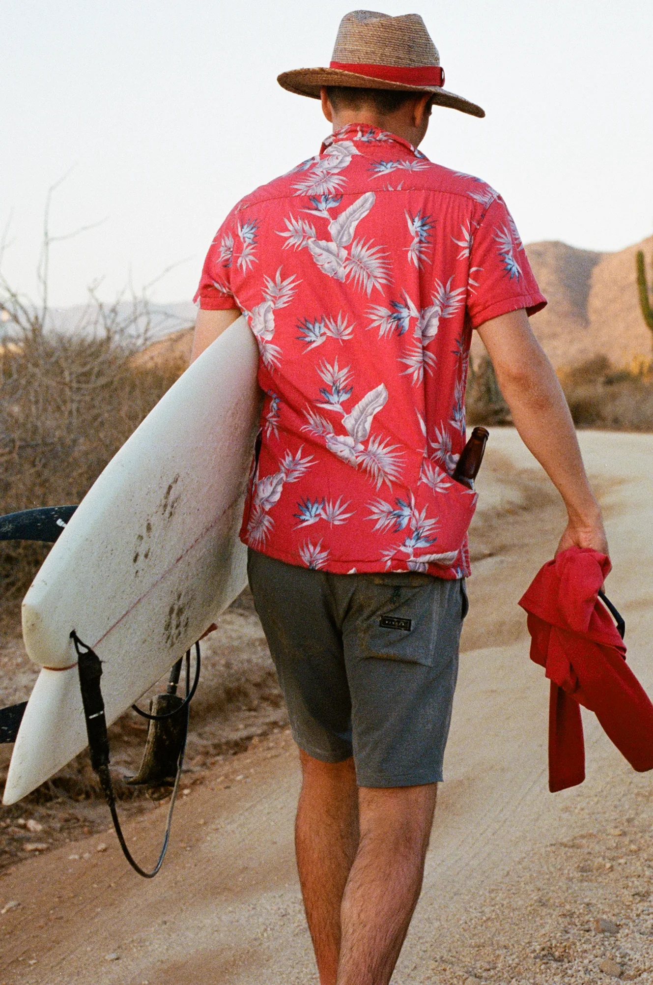 Photograph of Nick Messina surfing in Baja Mexico by photographer Jon Moore, Creative Director at The Beans and Rice