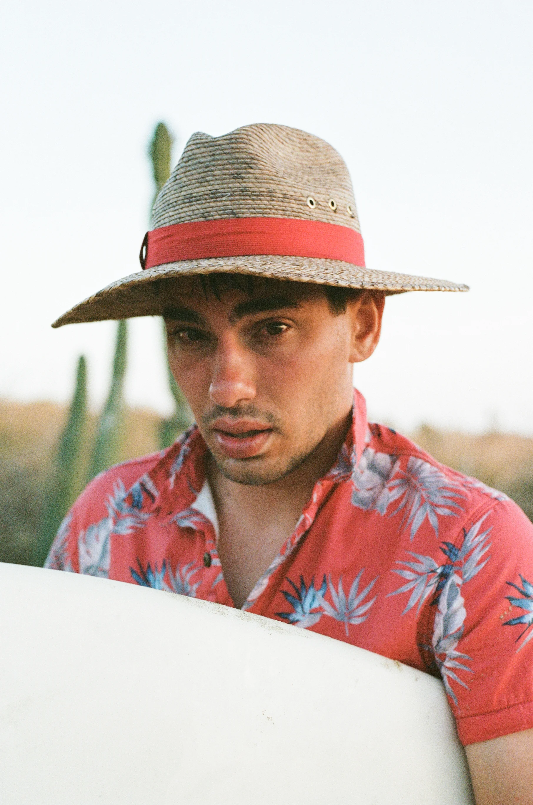 Portrait of Nick Messina in Baja Mexico by photographer Jon Moore, Creative Director at The Beans and Rice