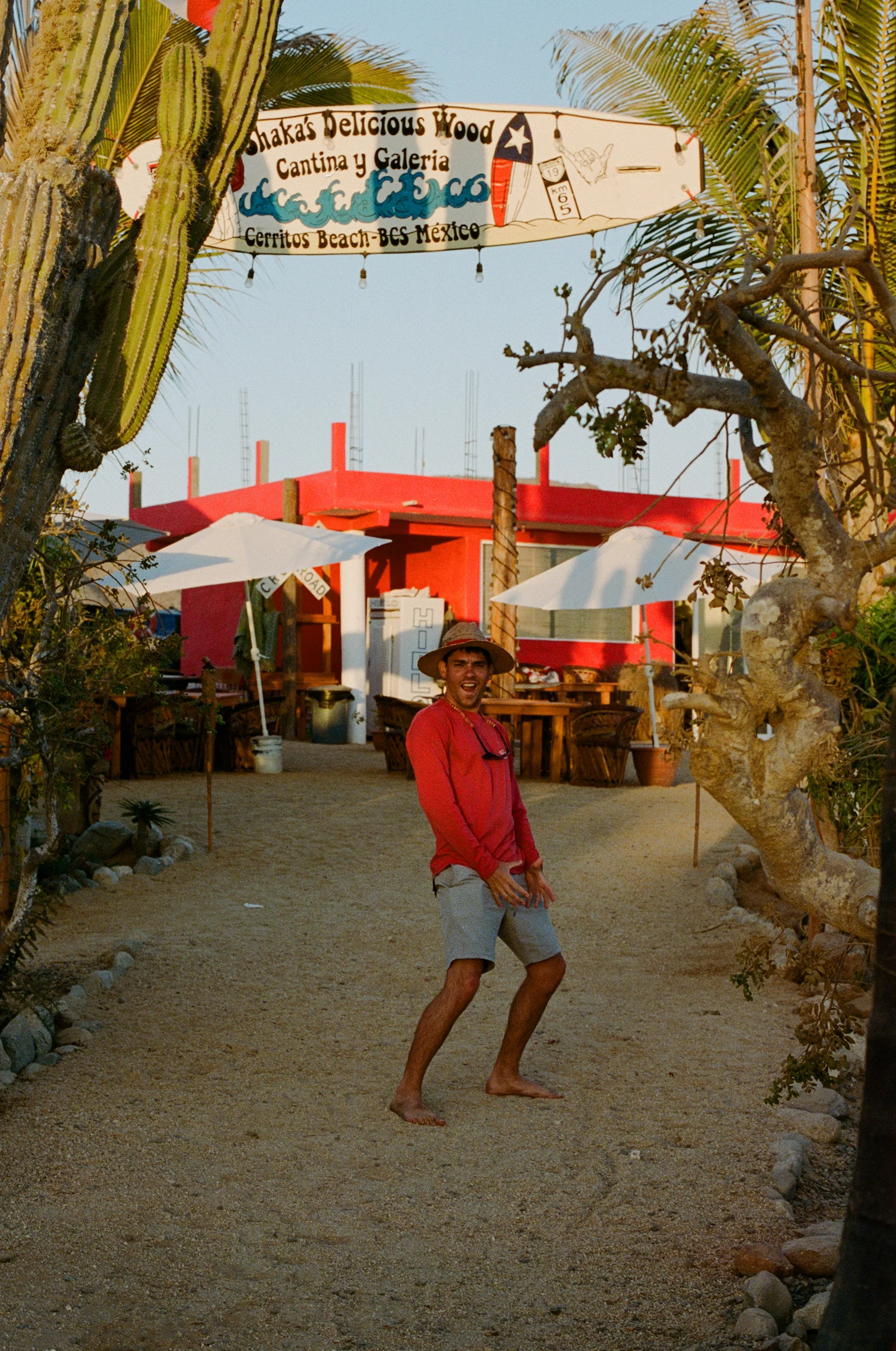 Photograph of Nick Messina in Baja Mexico by photographer Jon Moore, Creative Director at The Beans and Rice
