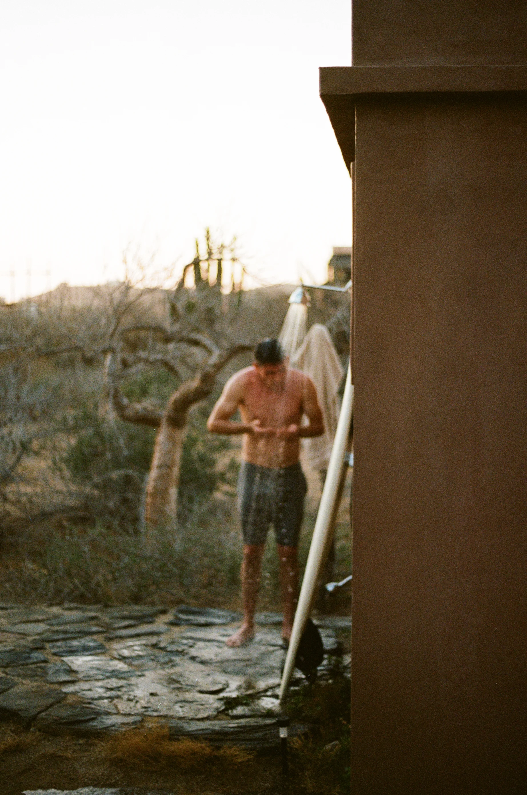 Photograph of Nick Messina in Baja Mexico by photographer Jon Moore, Creative Director at The Beans and Rice