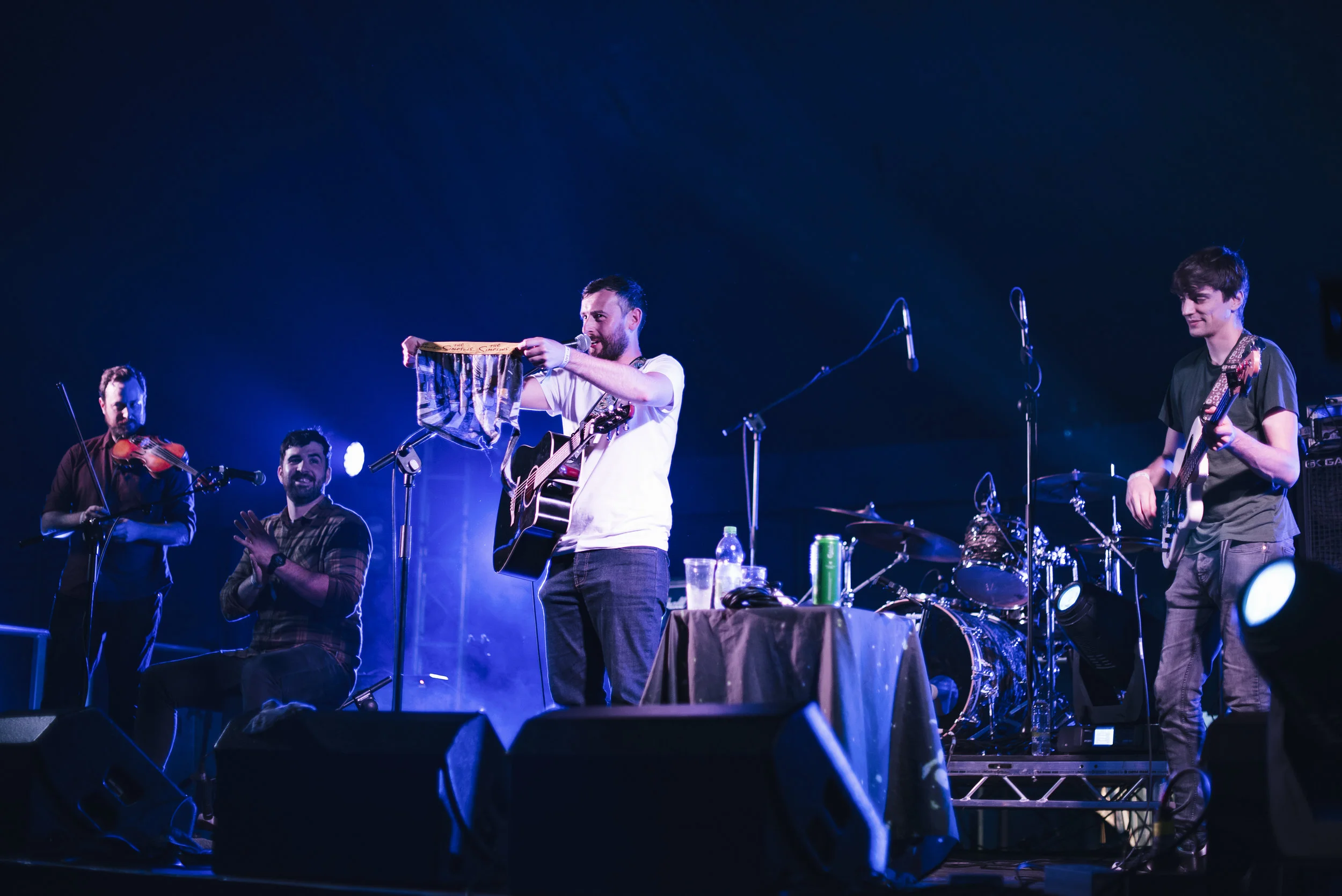 Boxers thrown on stage at Doppler.jpg
