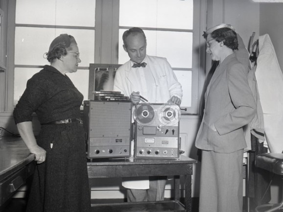 Dr. W. Proctor Harvey compiled 30,000 heart sounds and murmurs.