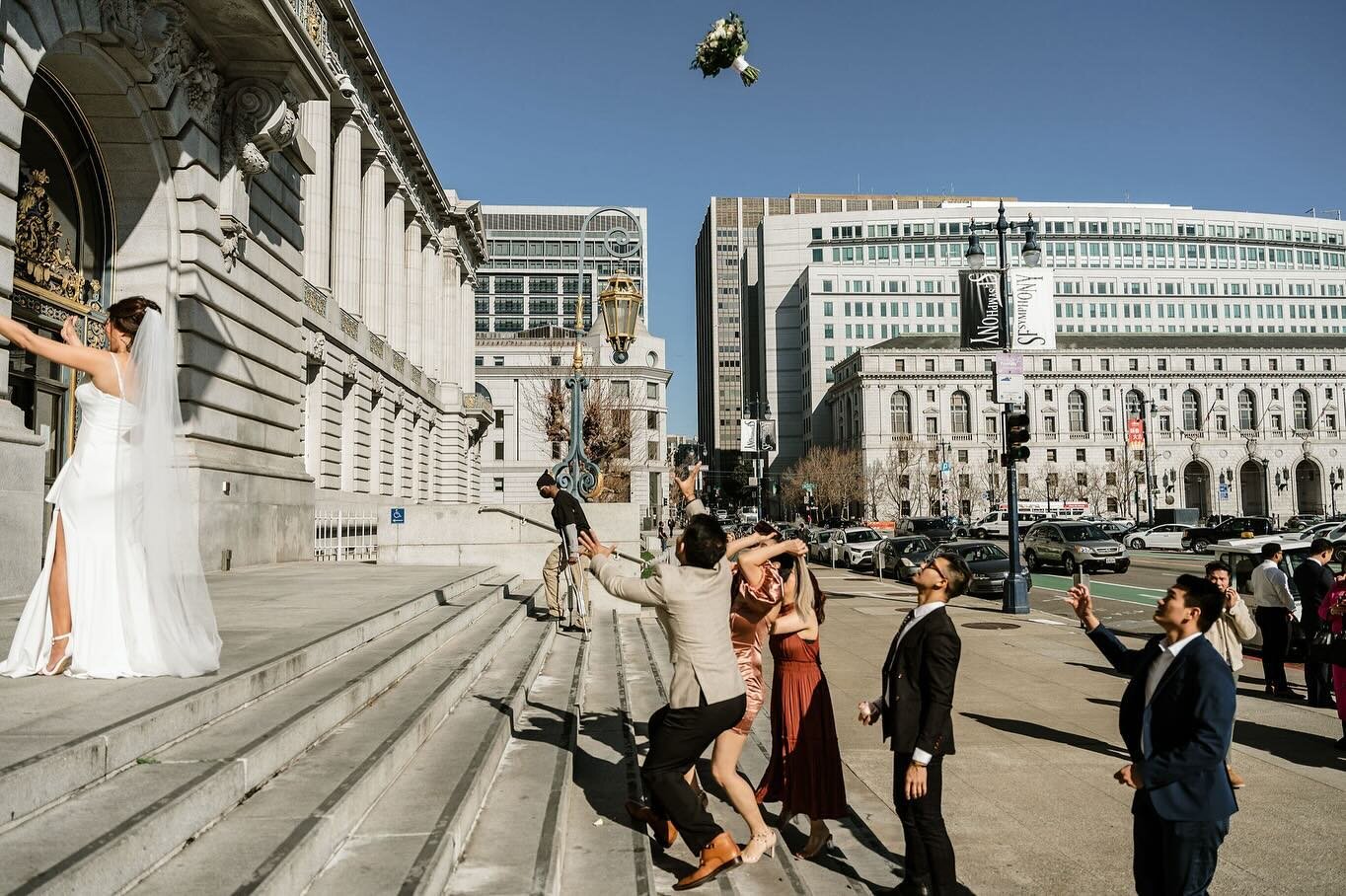 I finally blogged this San Francisco City Hall elopement! 

During this couple's elopement there were a few areas that were closed off due to an event being set up for later that night, but we made full use of what we could AND since they booked more