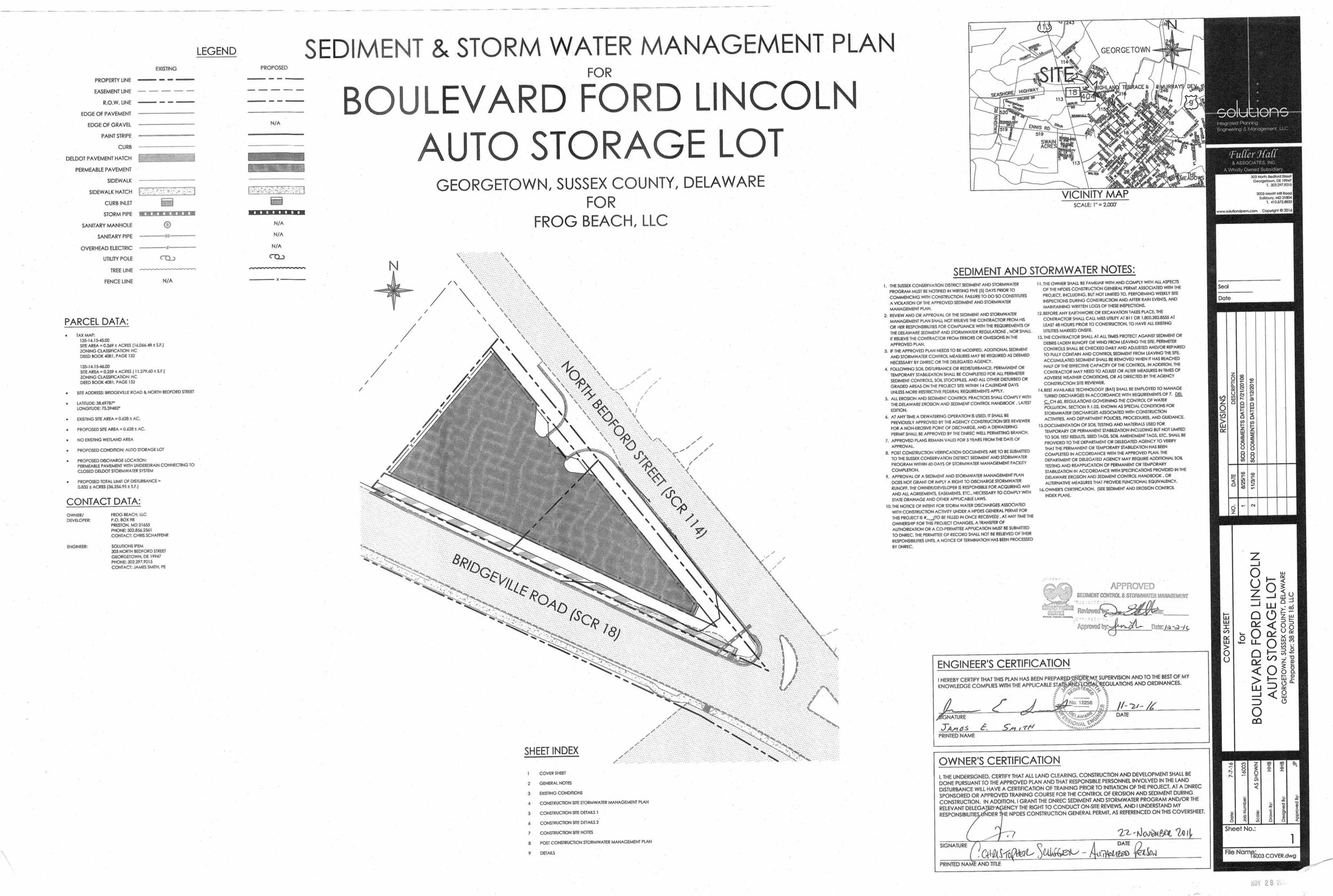 Ford Lincoln Auto Storage Lot — Home