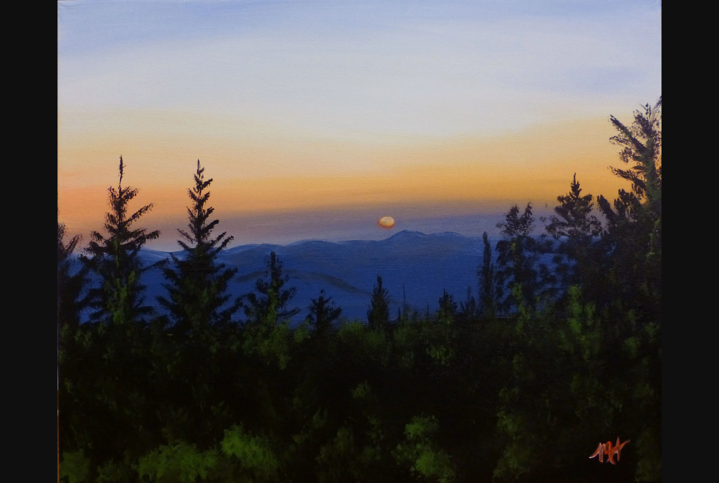 Mount Greylock at Dusk