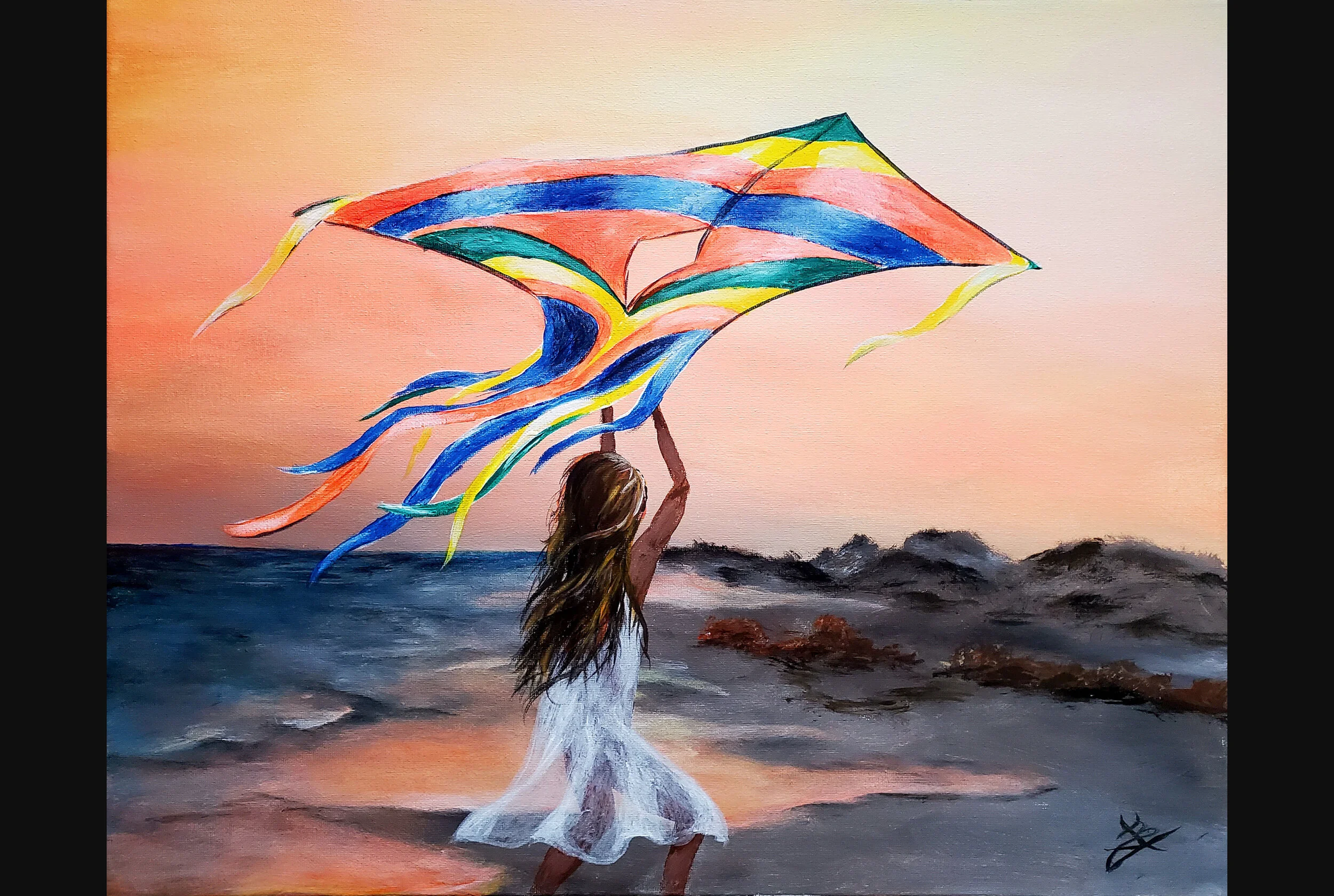 Beach Kite Flight