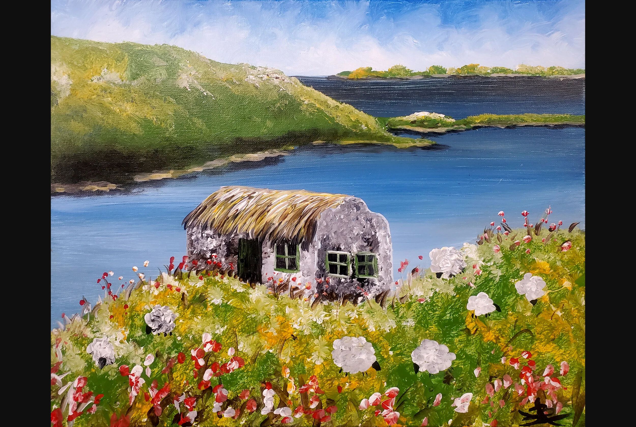 Irish Hillside Cottage