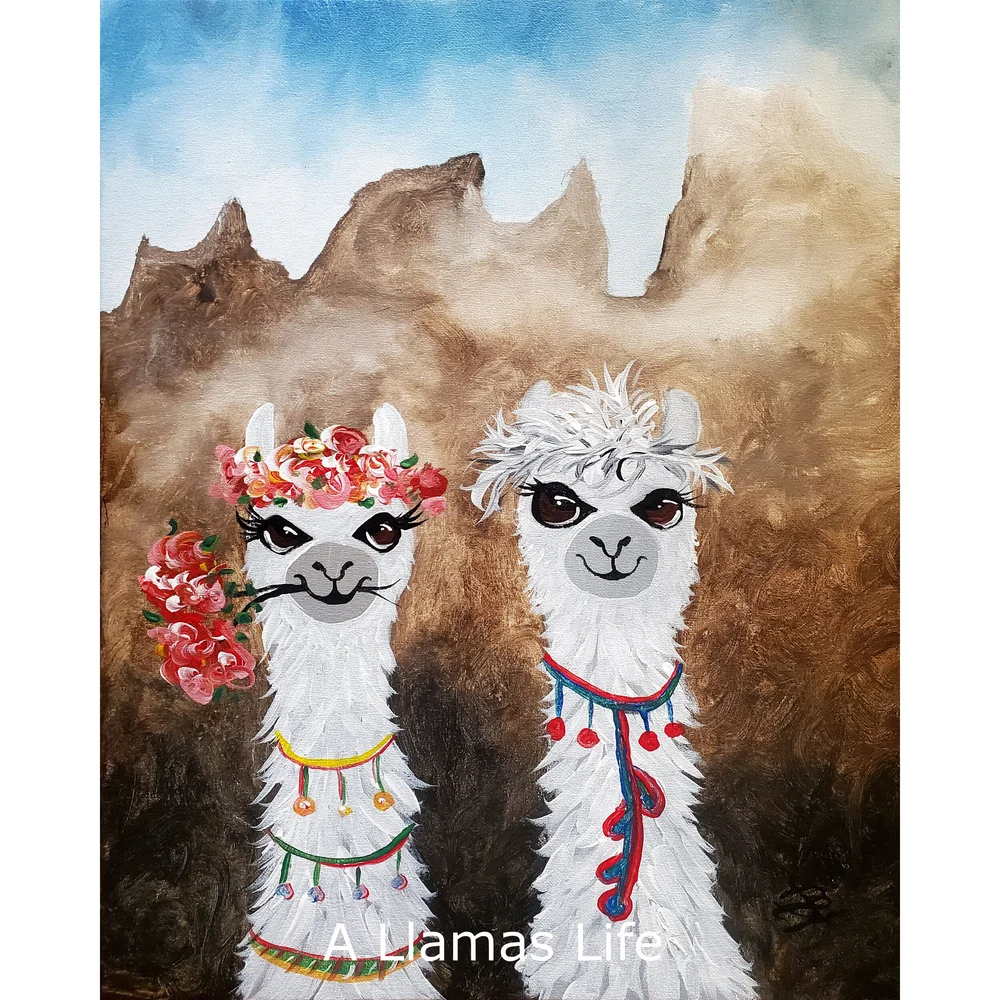 ANIMALS — Michelle the Painter, image size:1000x1000