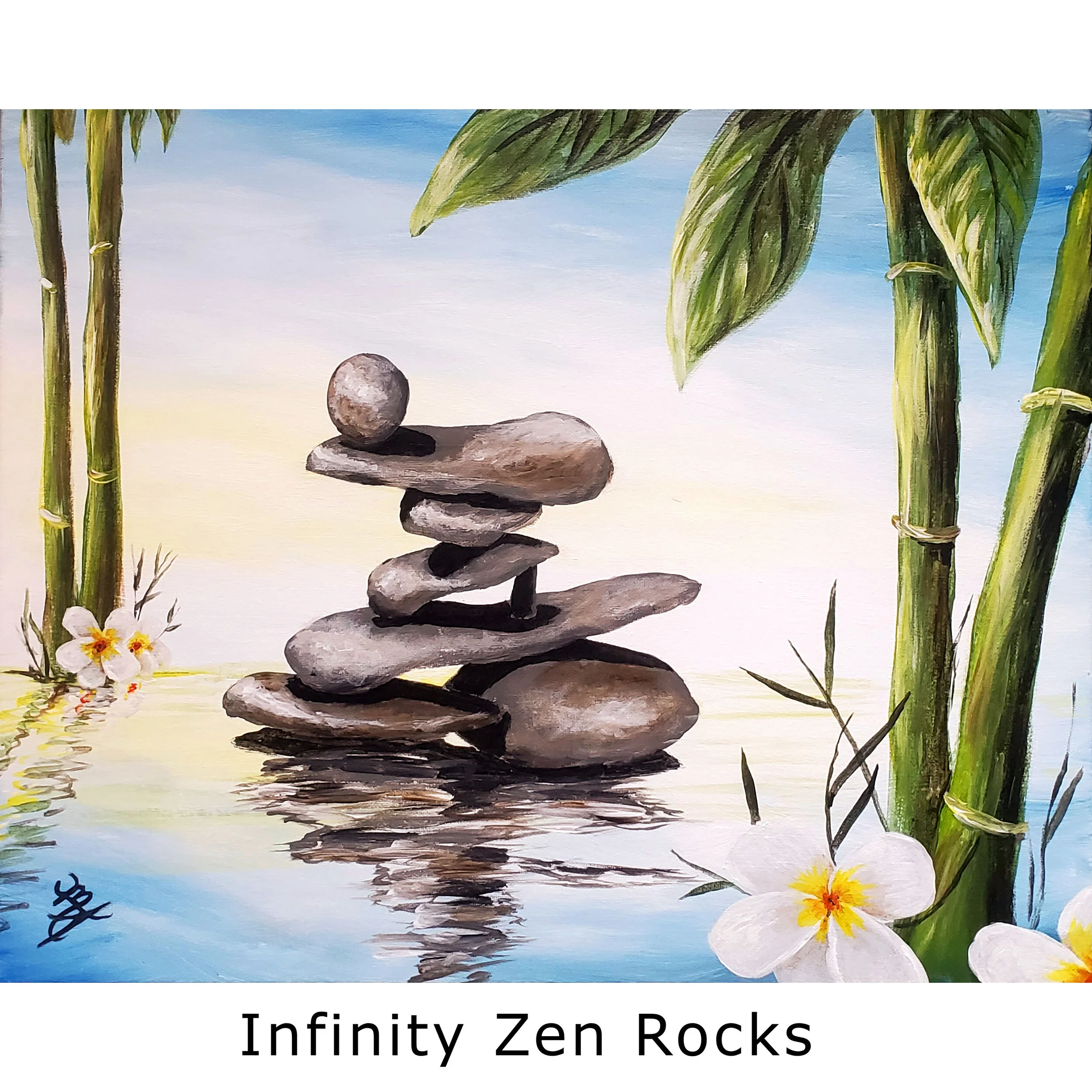 Infinity Zen Rocks — Michelle the Painter
