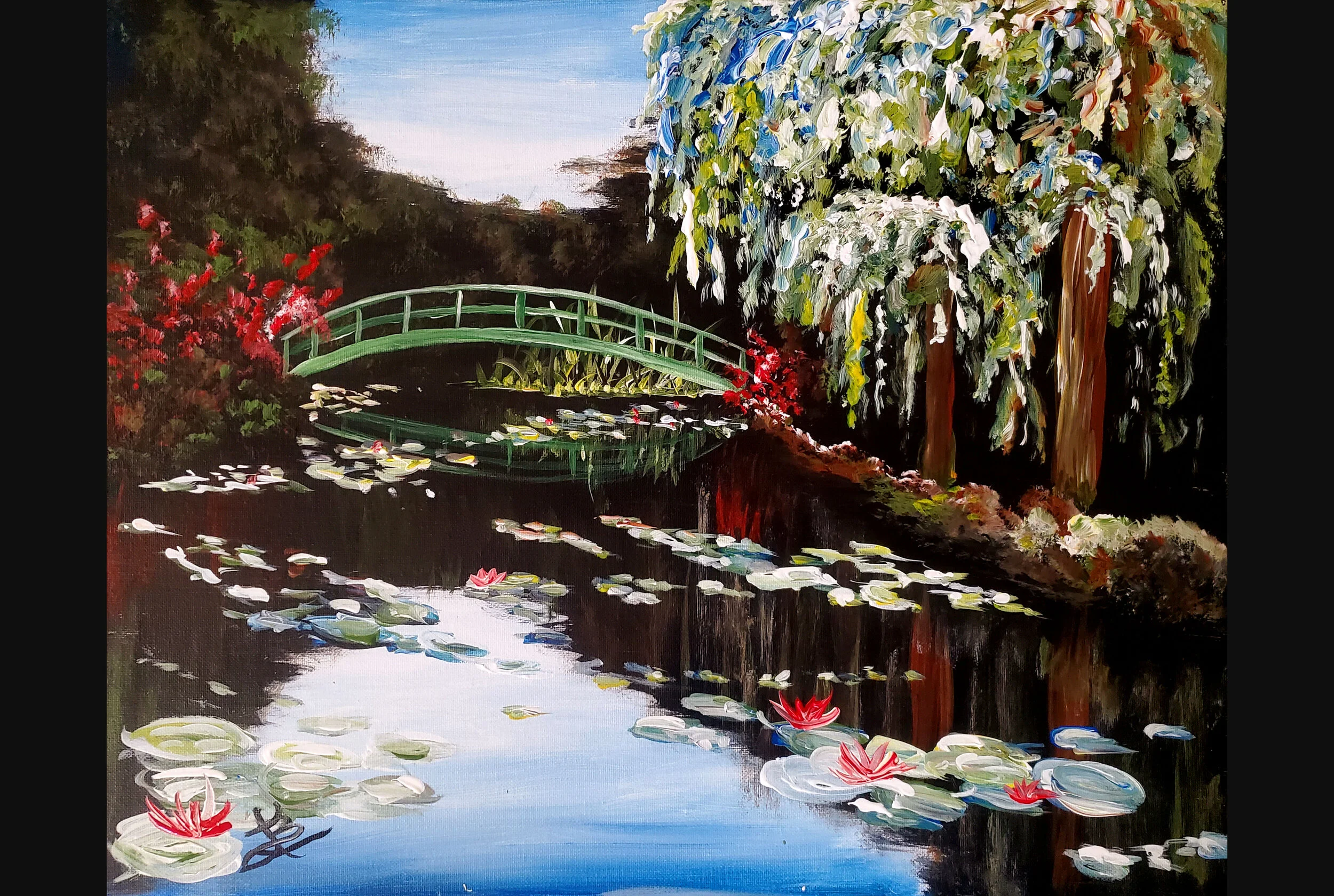 Monet Water Lily Pond