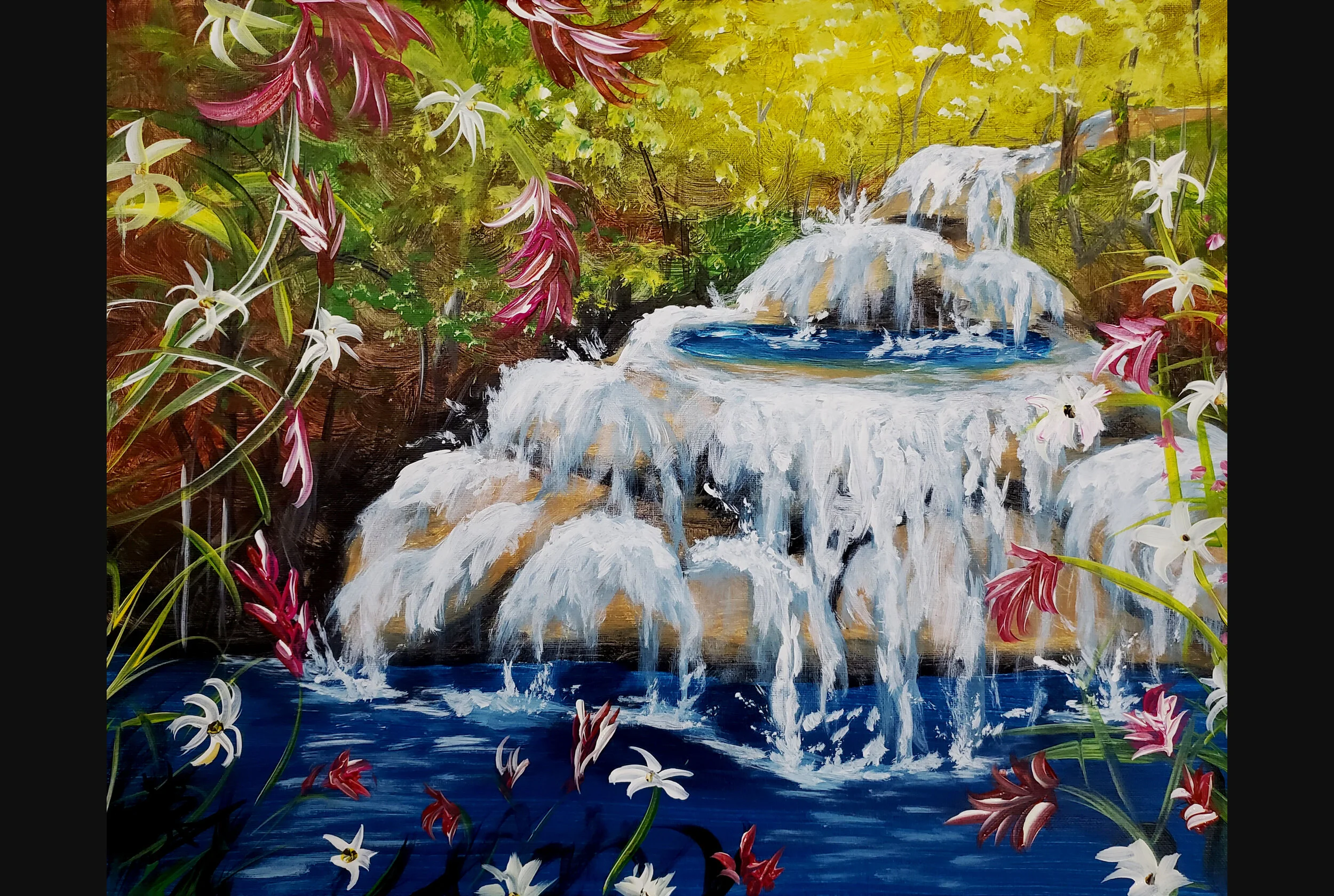 Tropical Waterfall