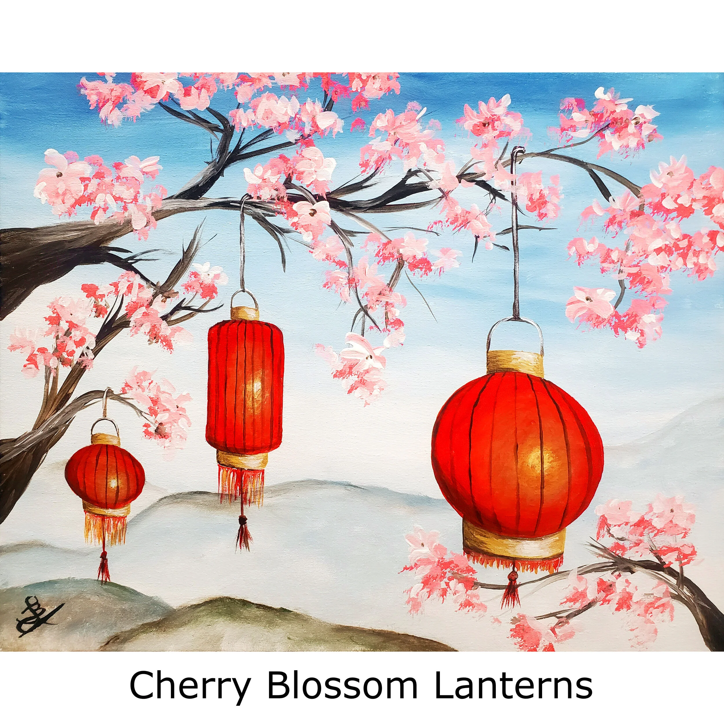Cherry Blossom Lanterns