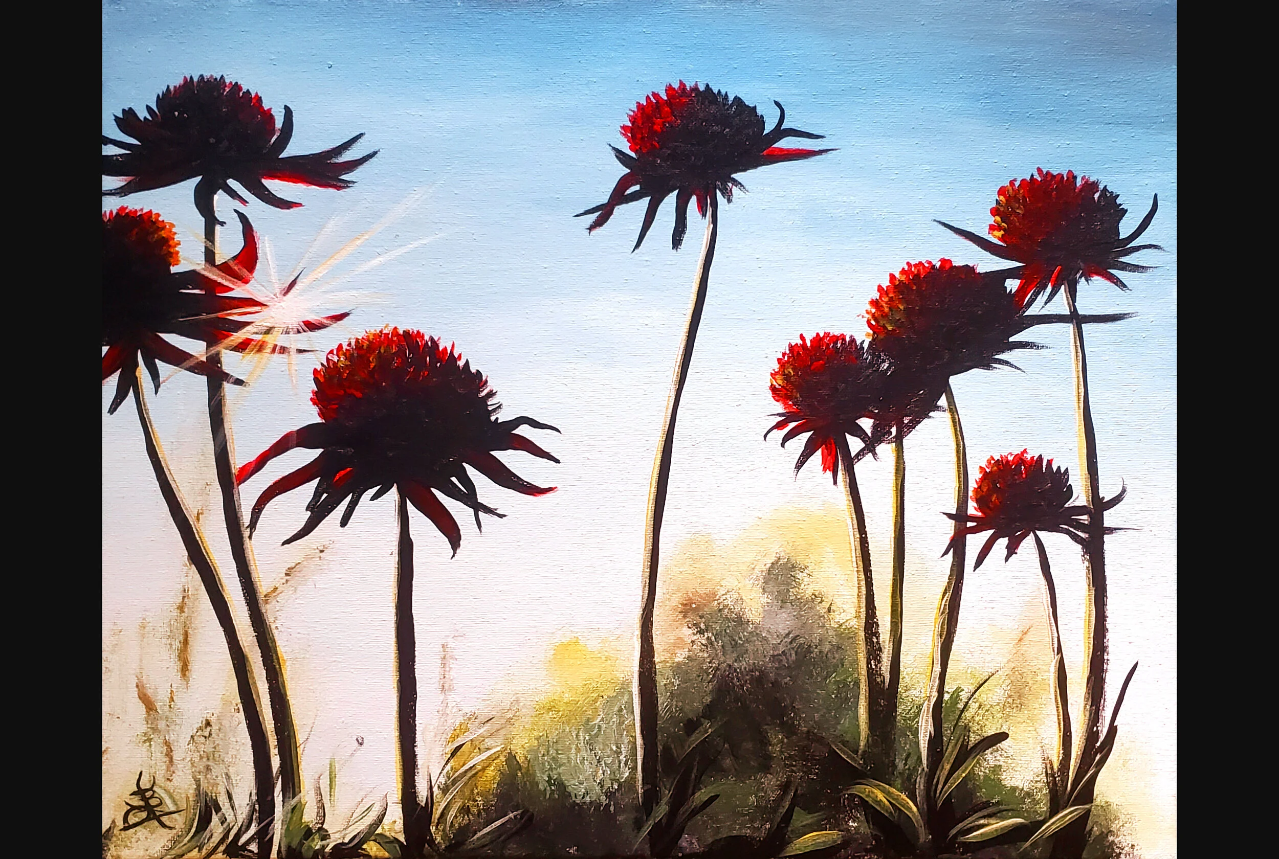 Scottish Thistles