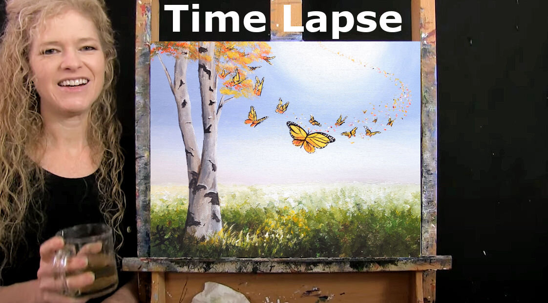 Butterfly Birch Tree