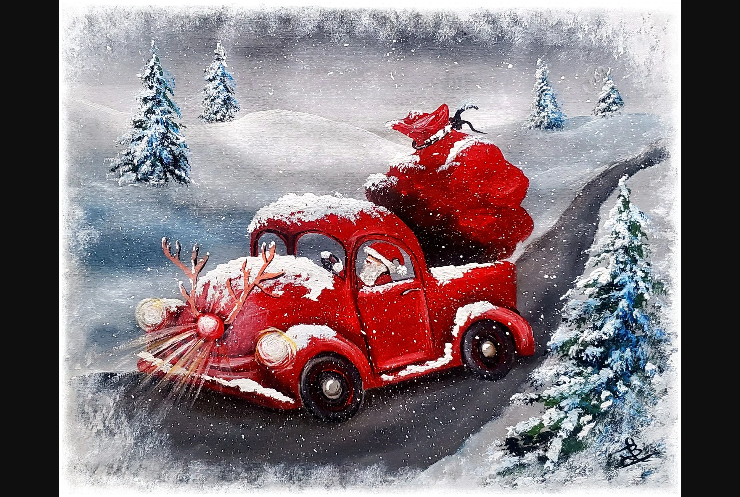 Red Nose Truck