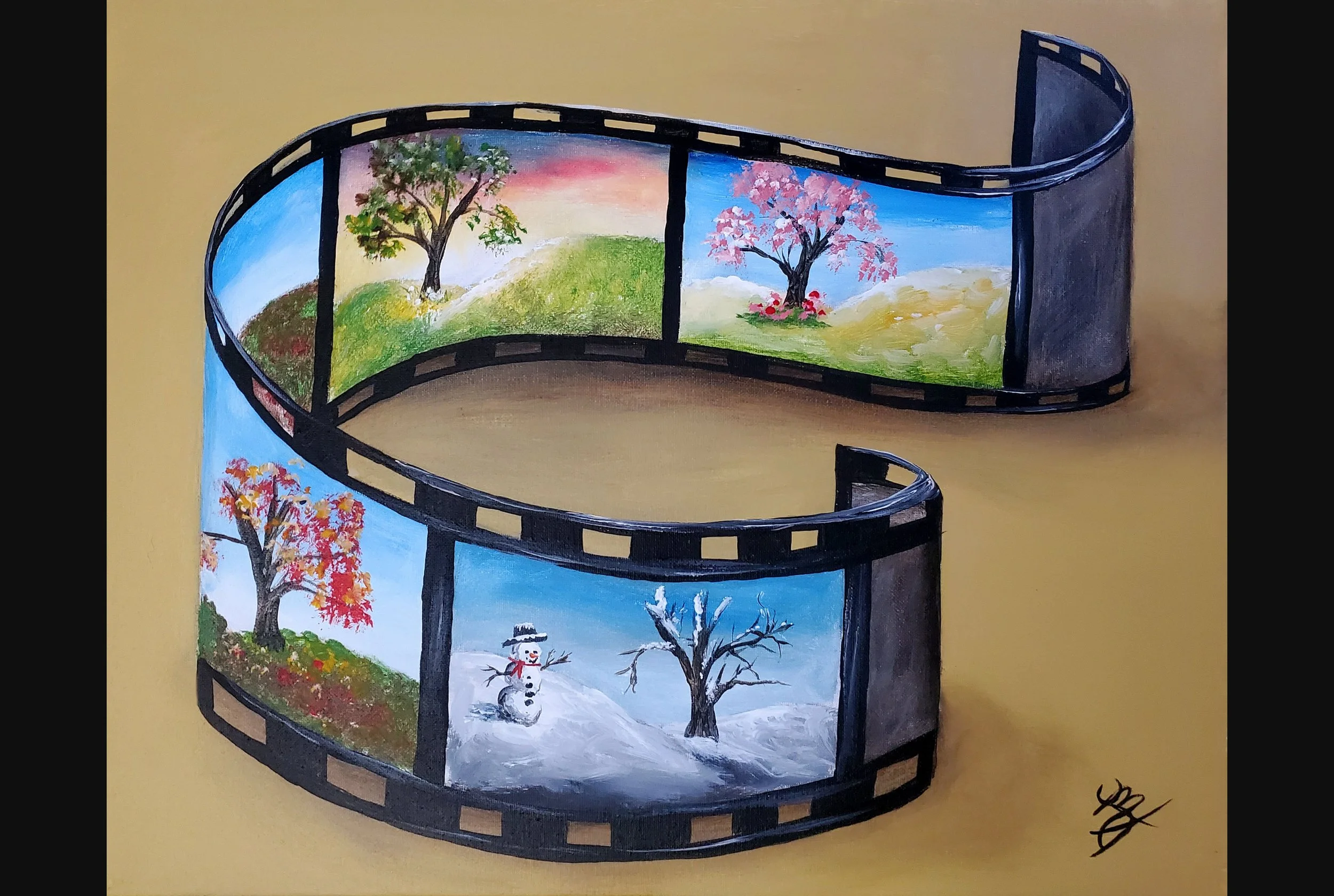 Four Season Film Strip