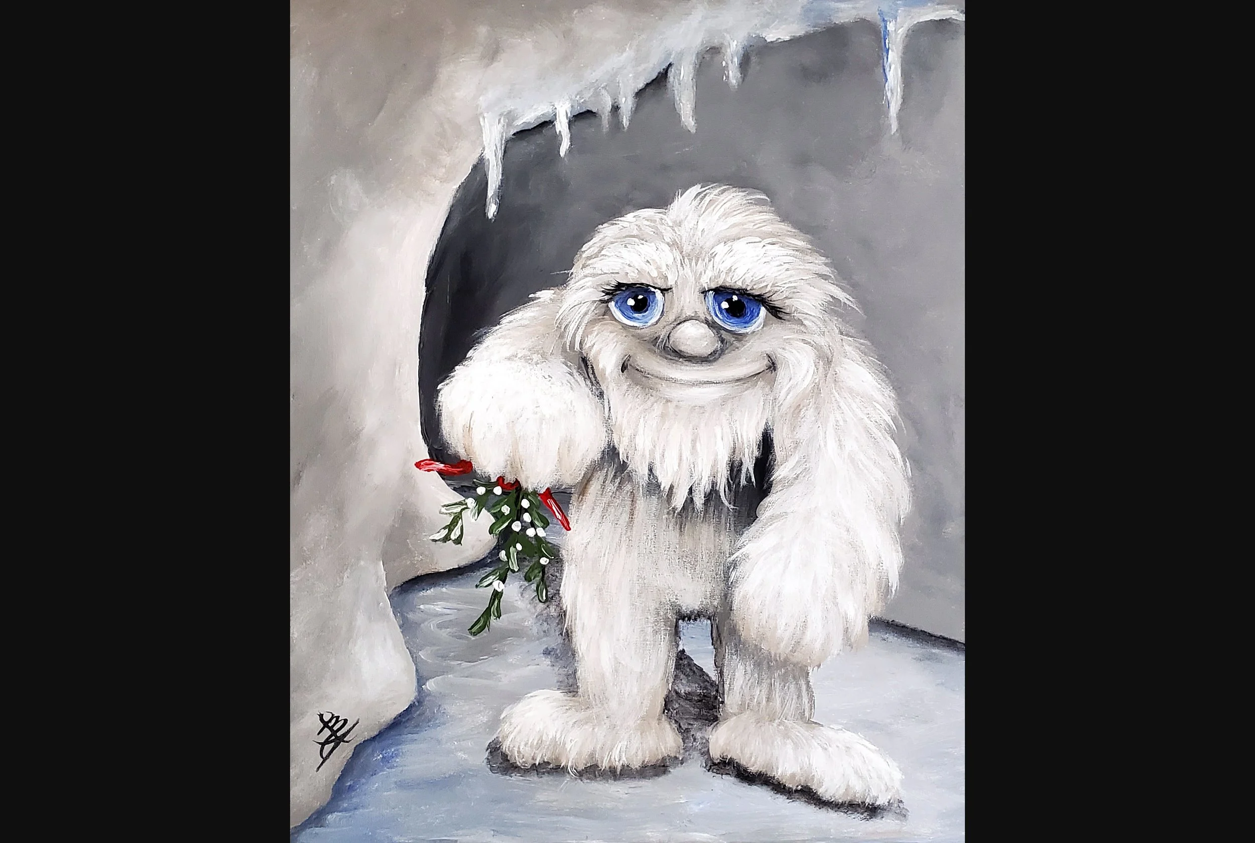 Mistletoe Yeti