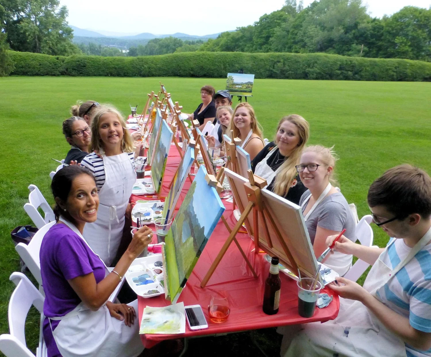 Berkshire Paint and Sip — Michelle the Painter