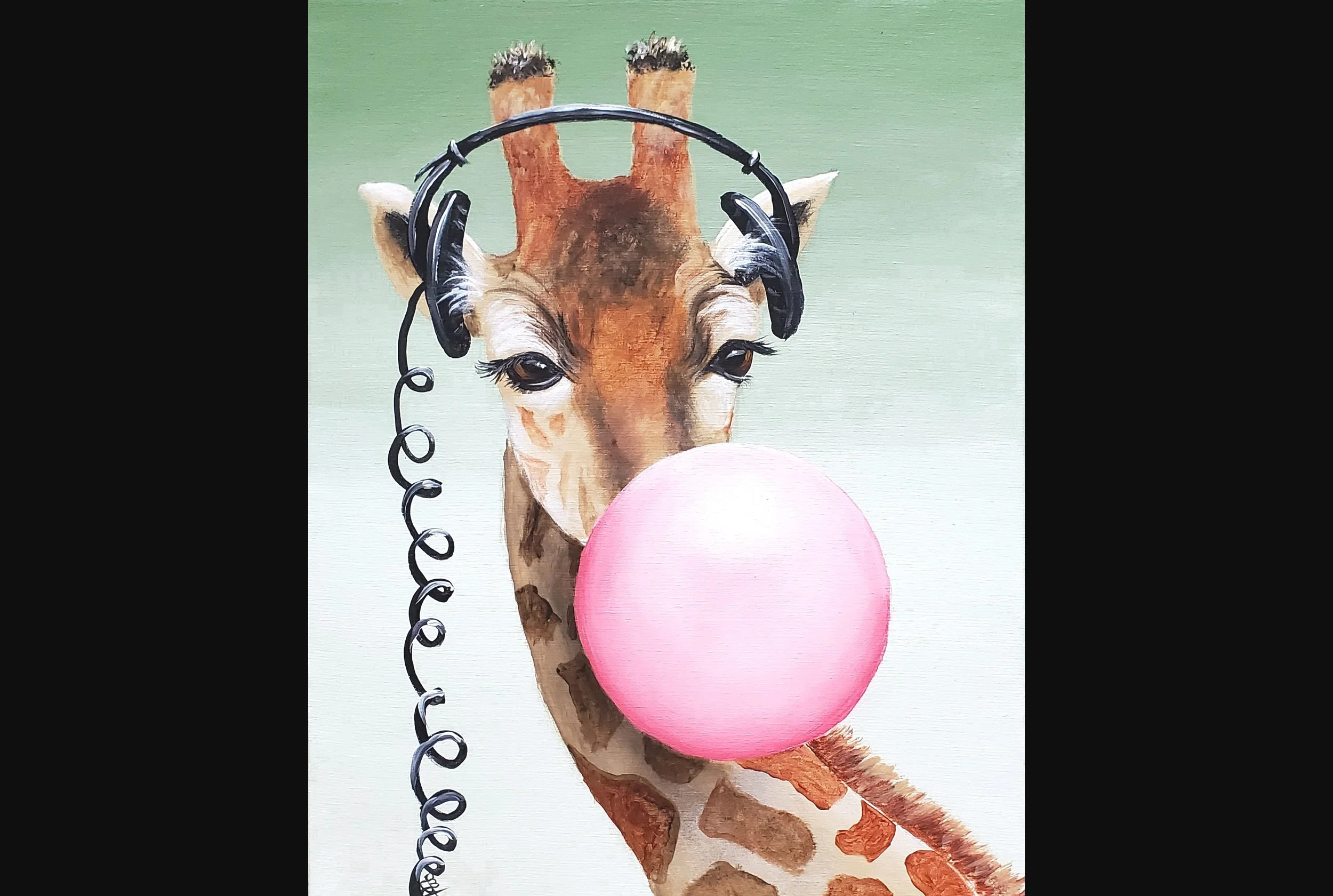 Bubble Gum Giraffe