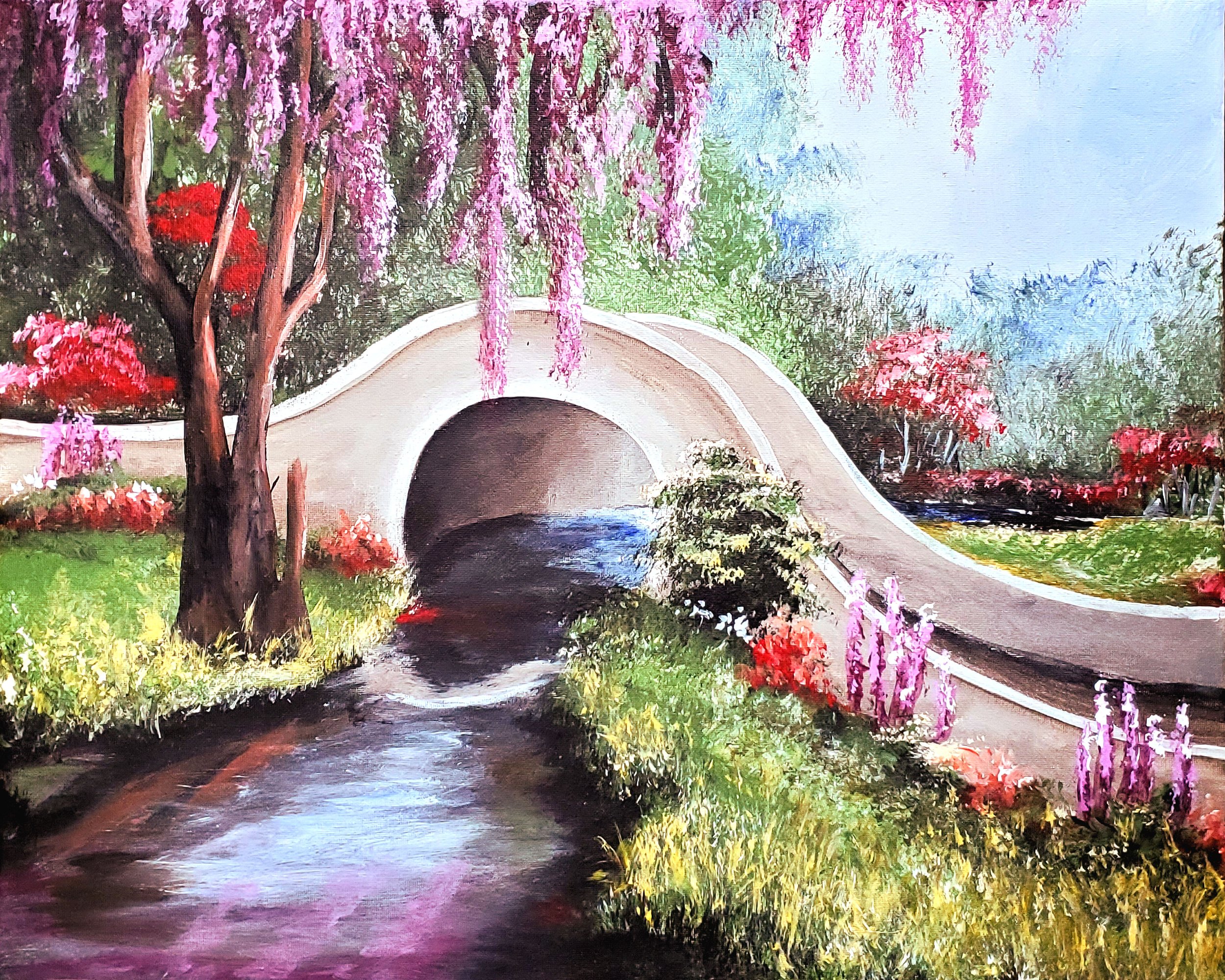 Wisteria Park Bridge