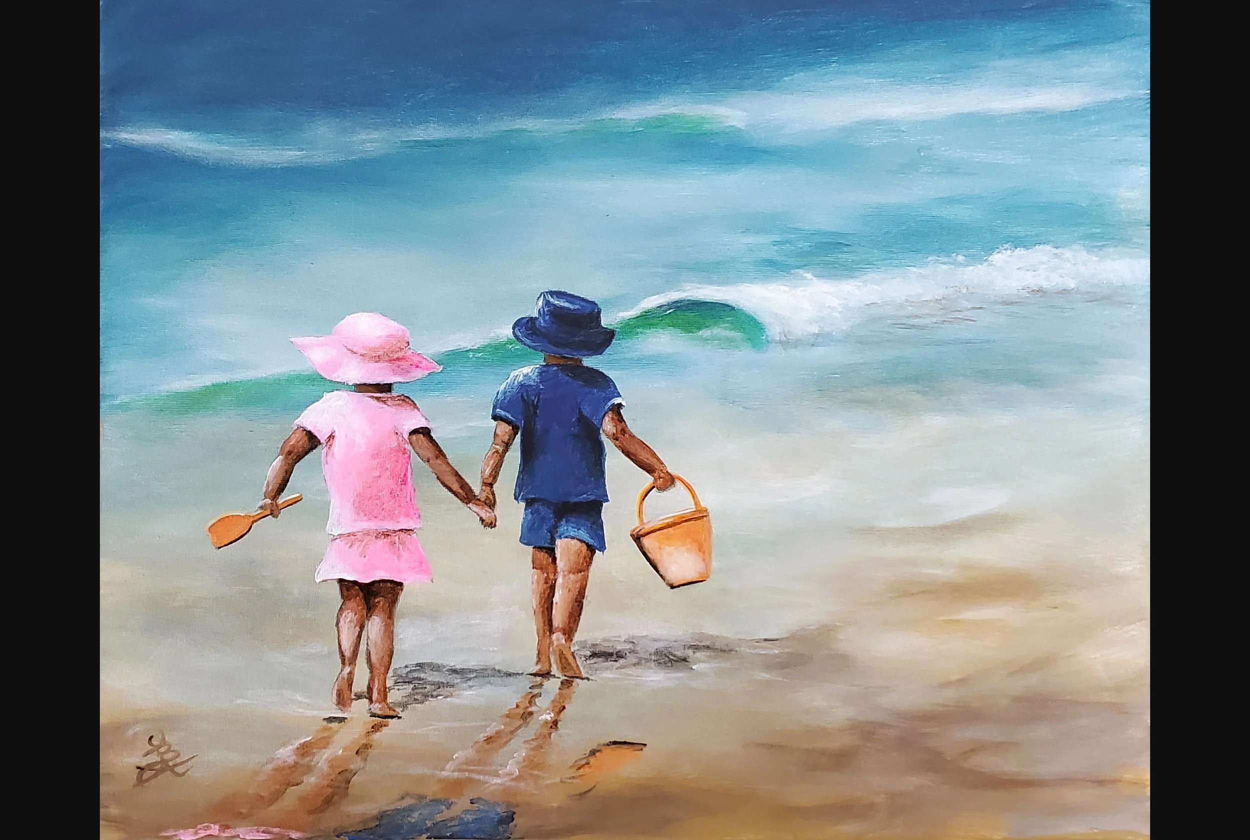Kids on Beach