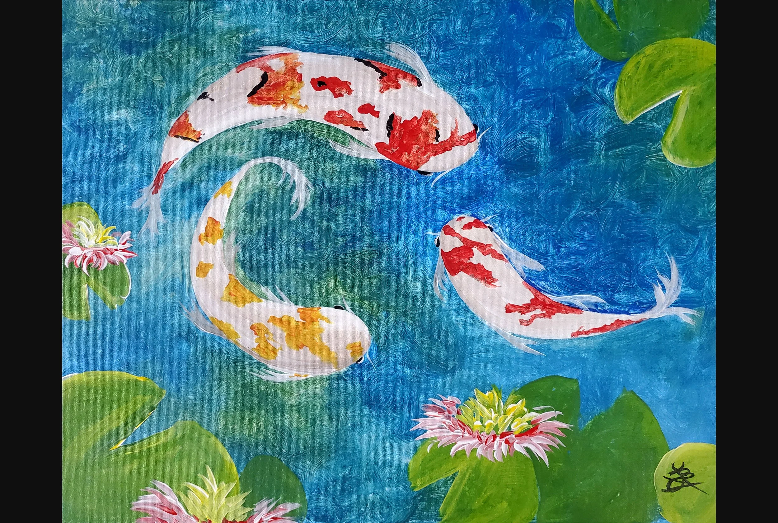 Koi Fish Pond
