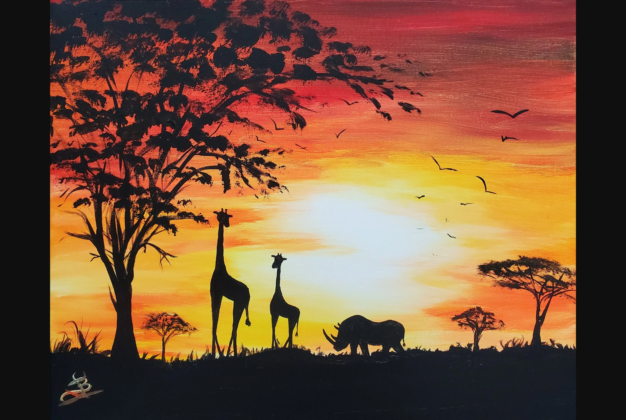 Safari Sunset
