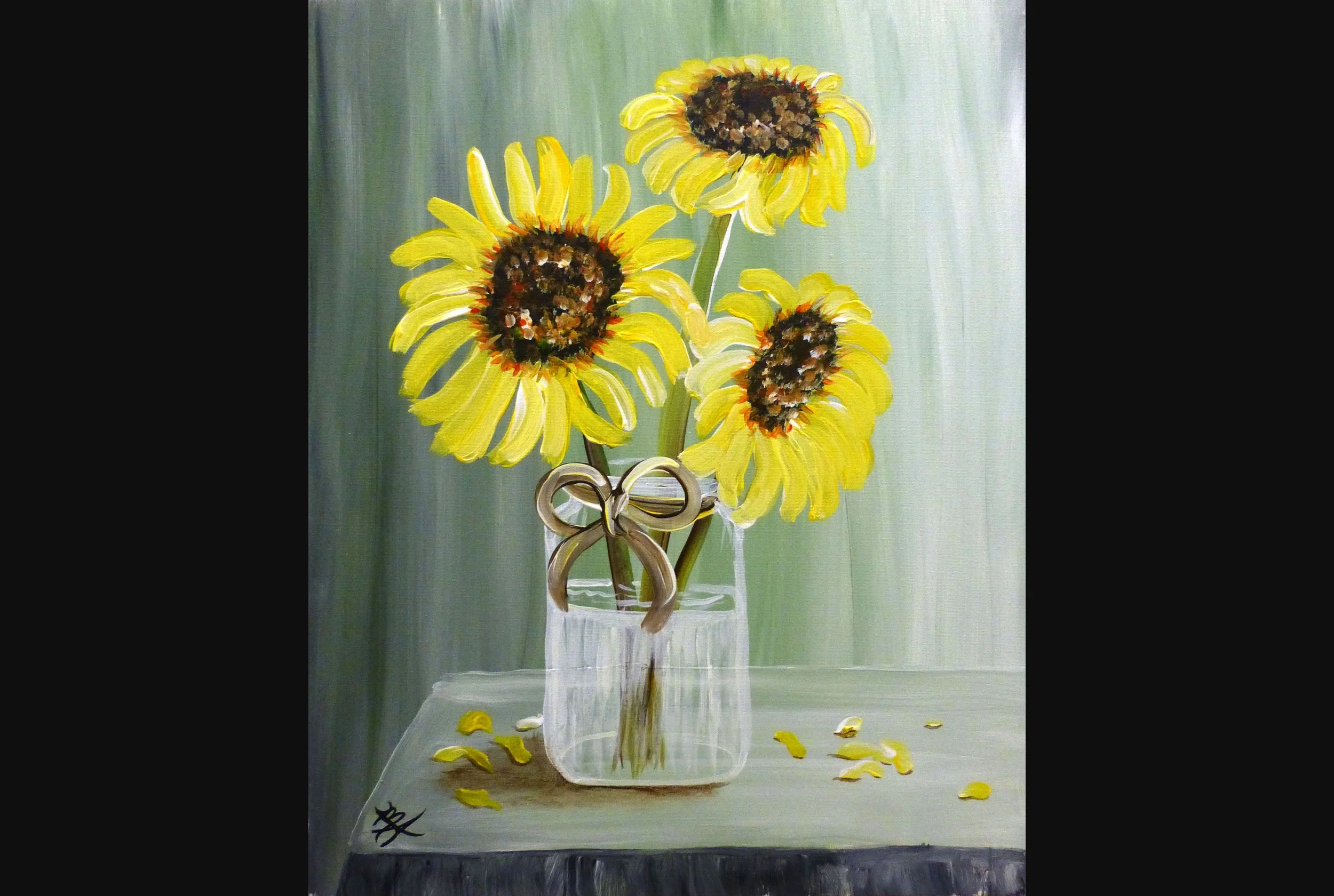 Sunflower Vase