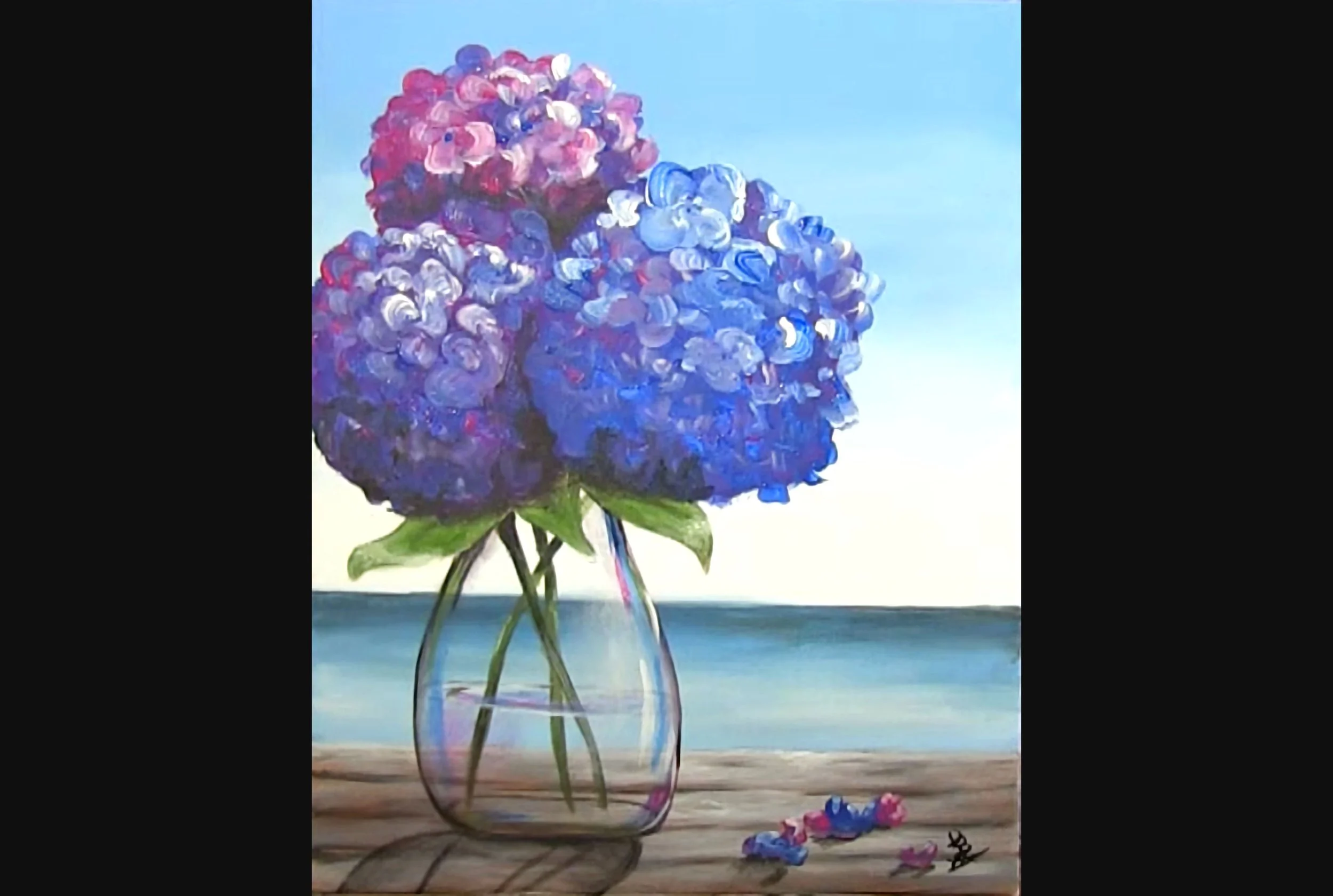 Seaside Hydrangeas