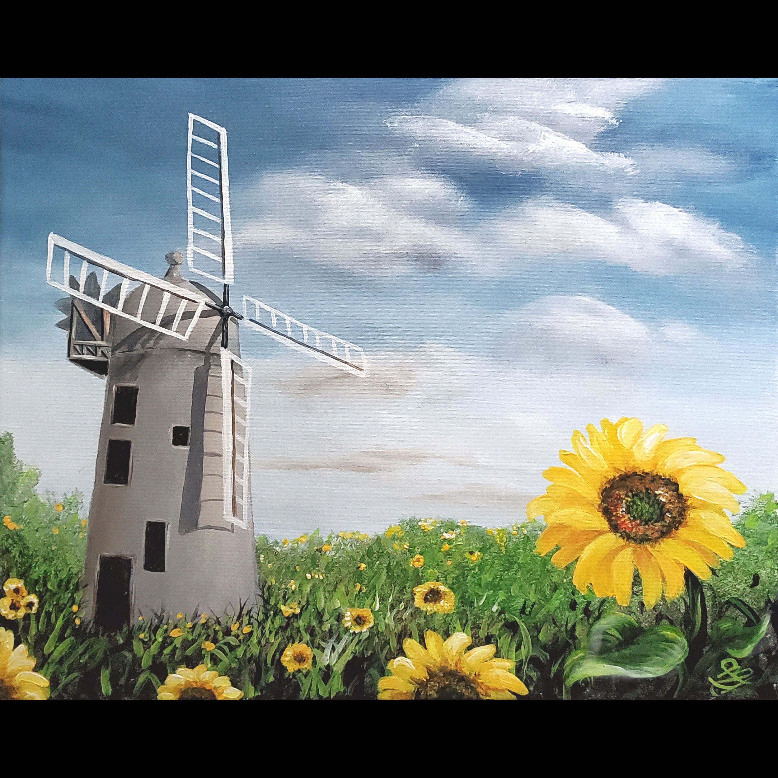 Sunflower Windmill