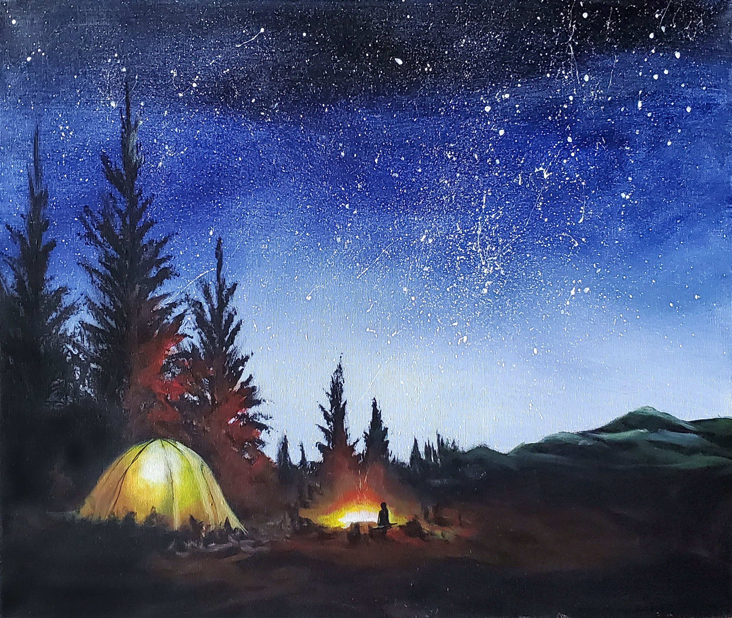Camping Under the Stars-P&amp;S