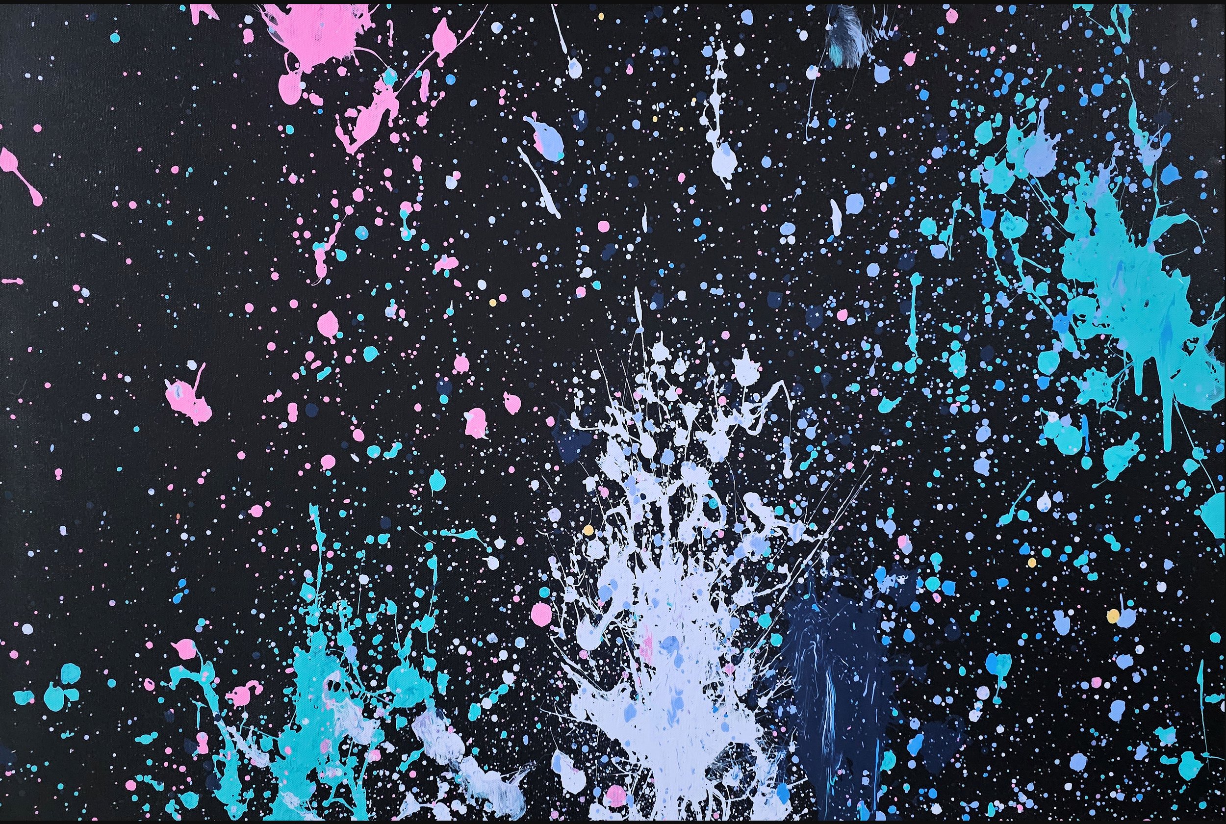 Golf Abstract Black