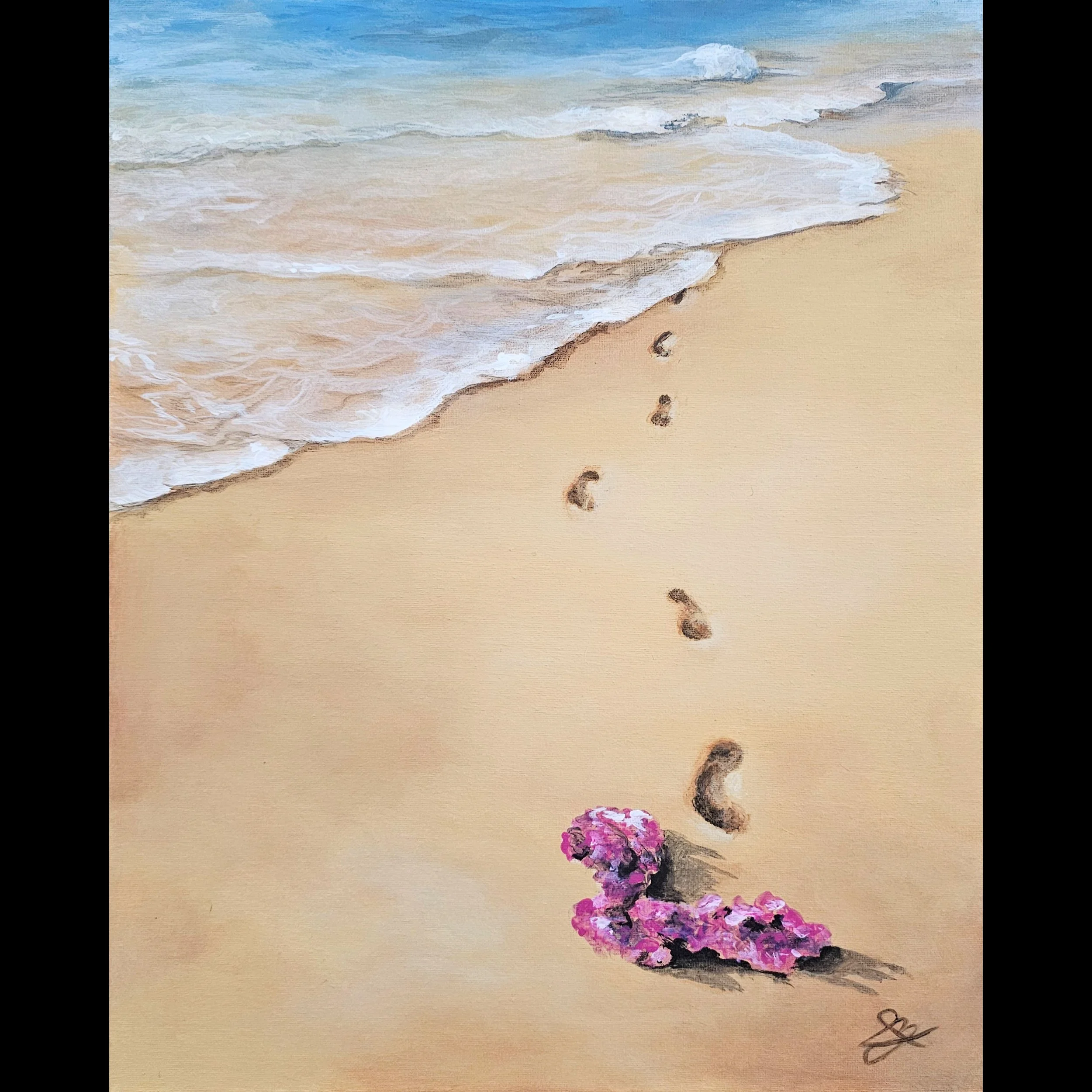 Beach Footsteps