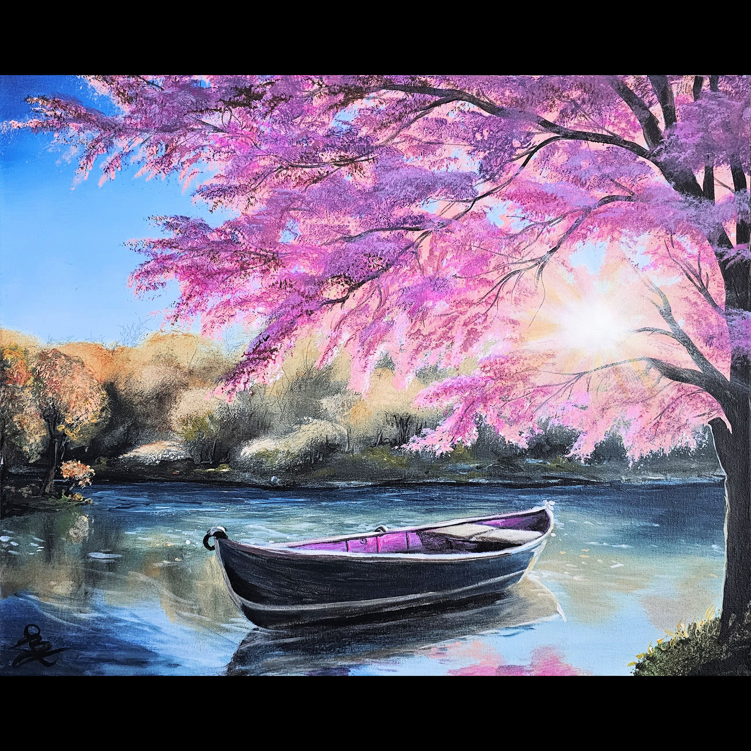 Spring Blossom Boat