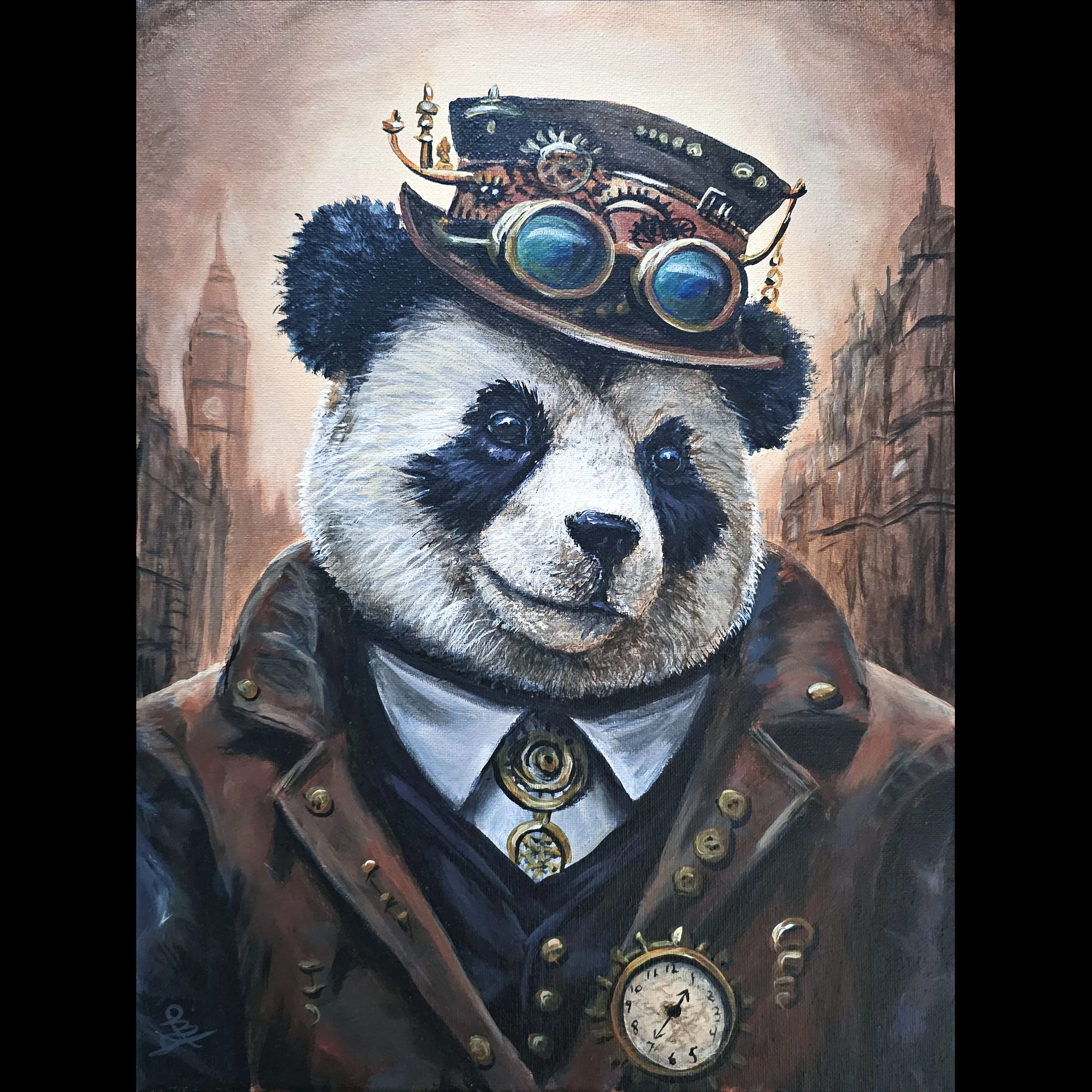 Steampunk Panda