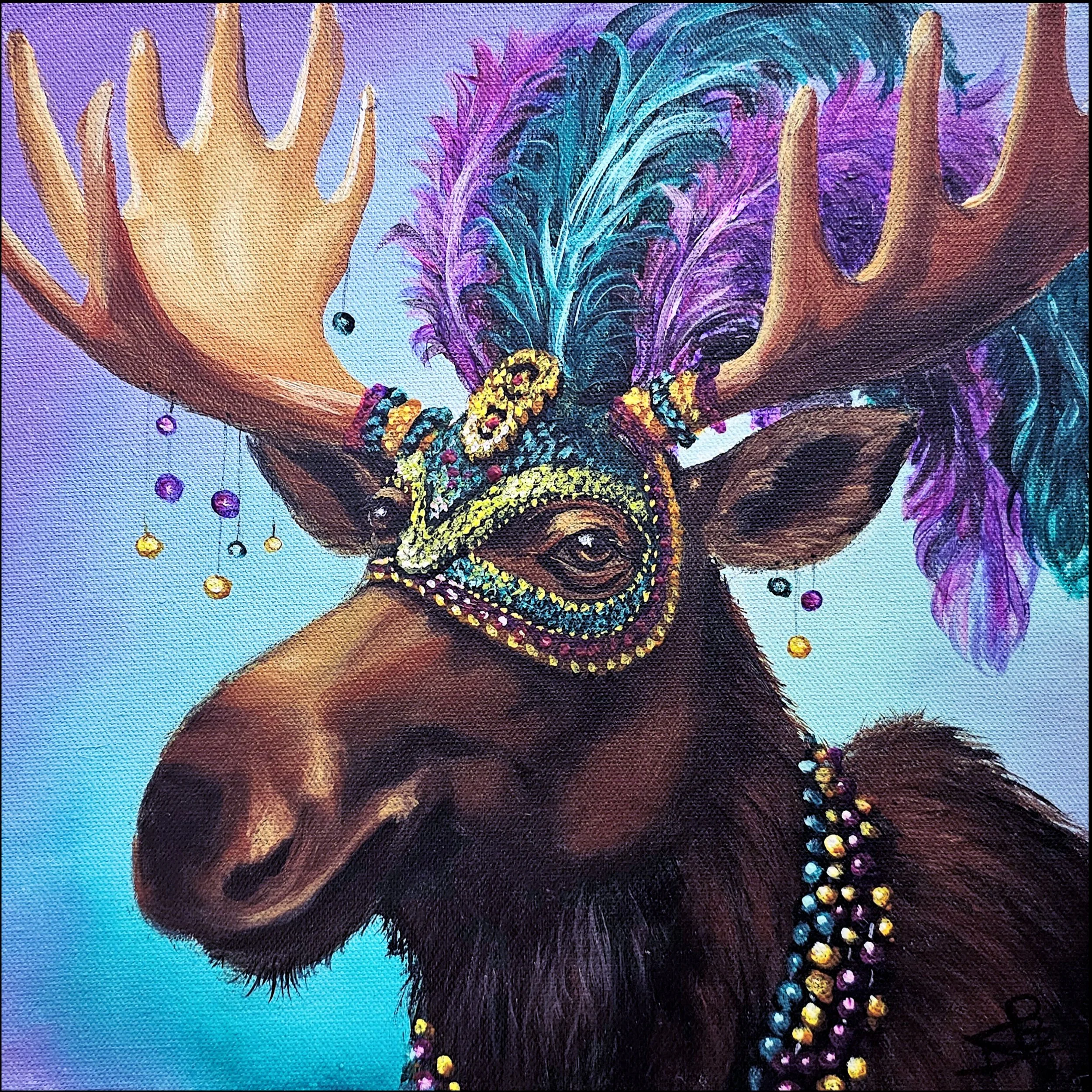 Mardi Gras Moose