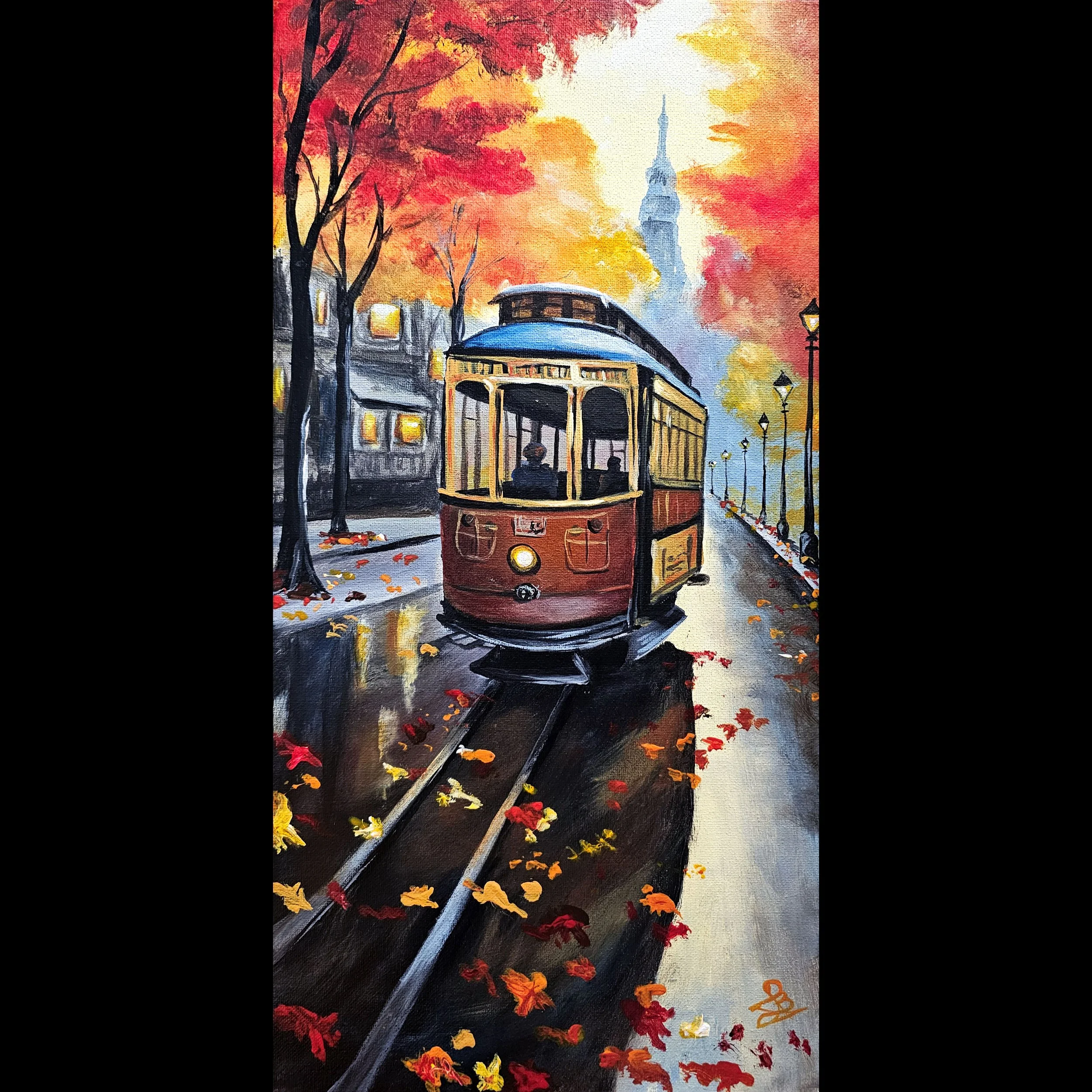 Trolley in Autumn