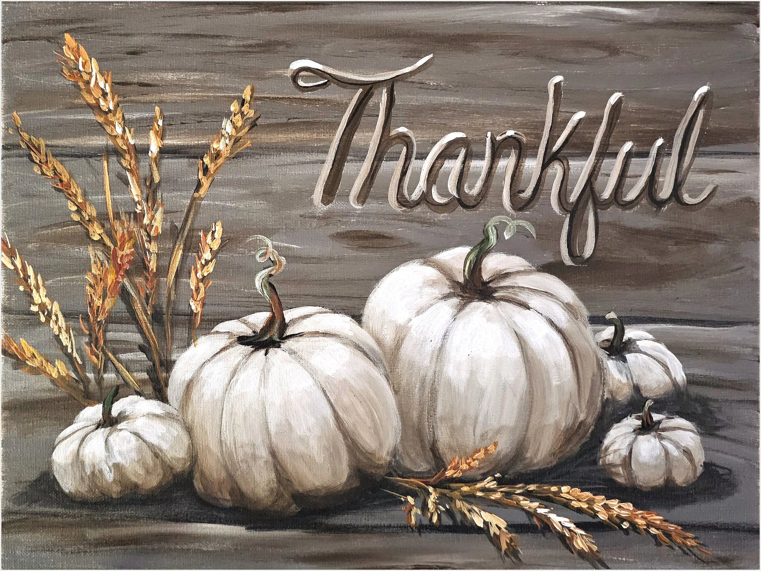 Thankful Pumpkins