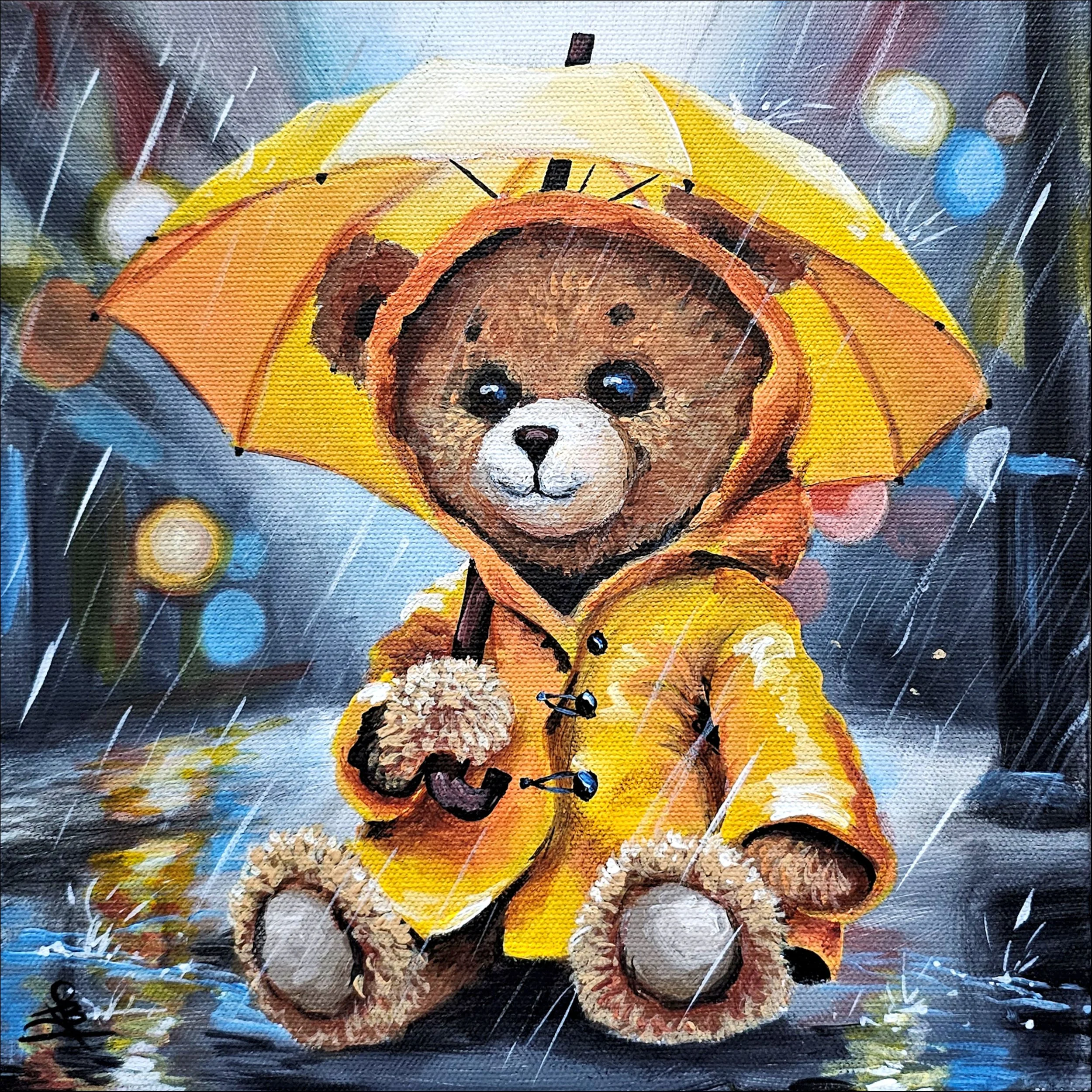 Rainy Day Teddy Bear
