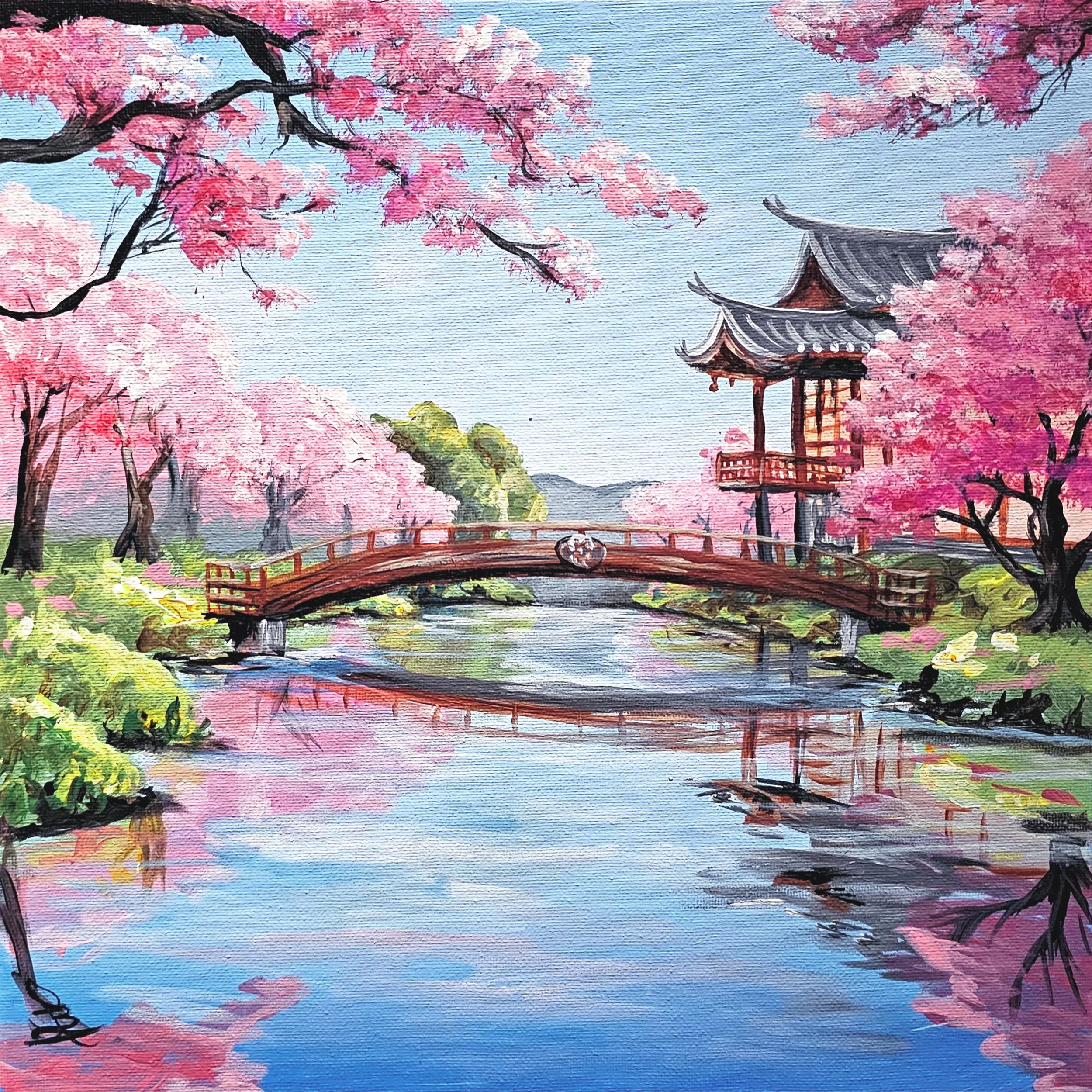 Cherry Blossom Bridge