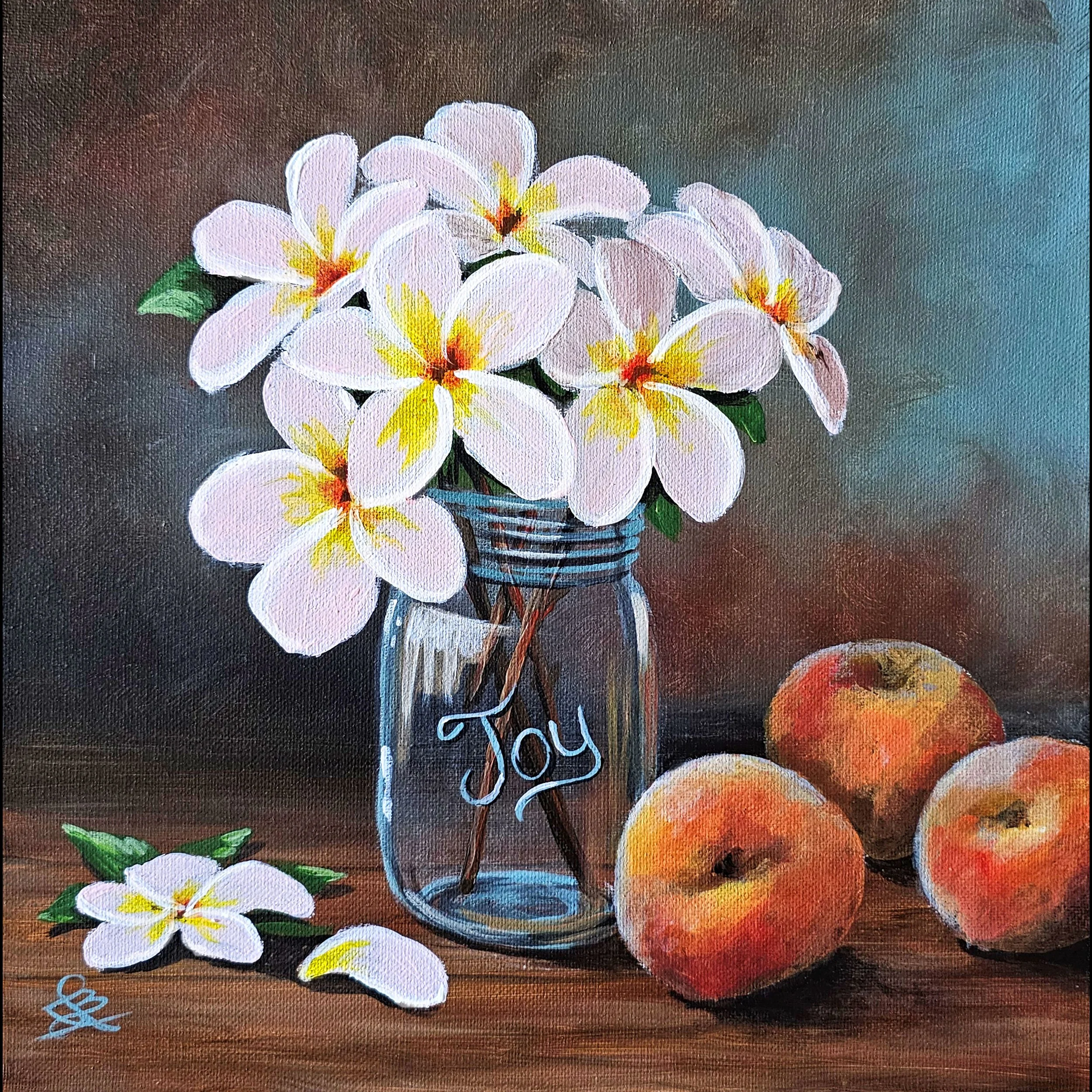 Peaches and Plumeria
