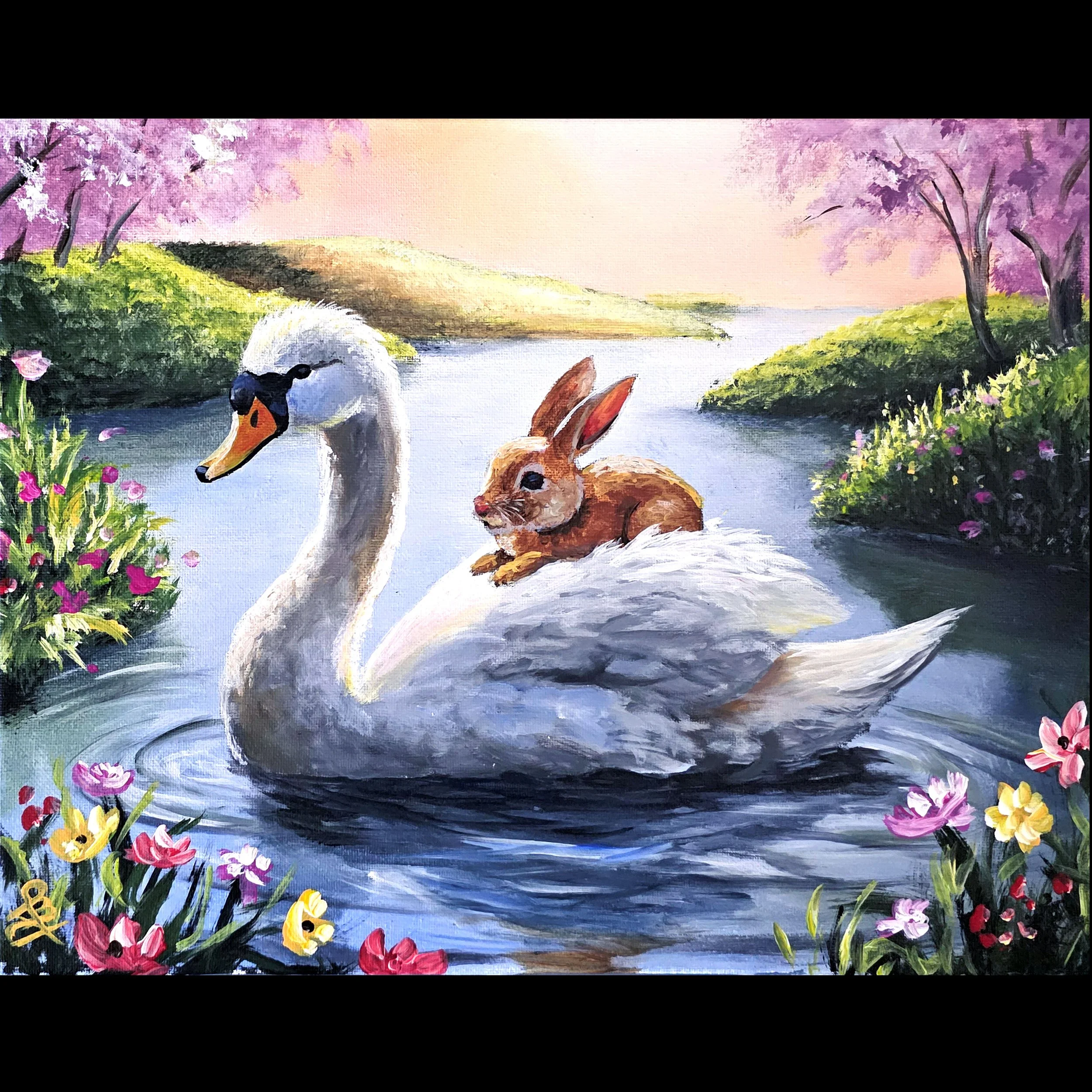 Swan and Bunny