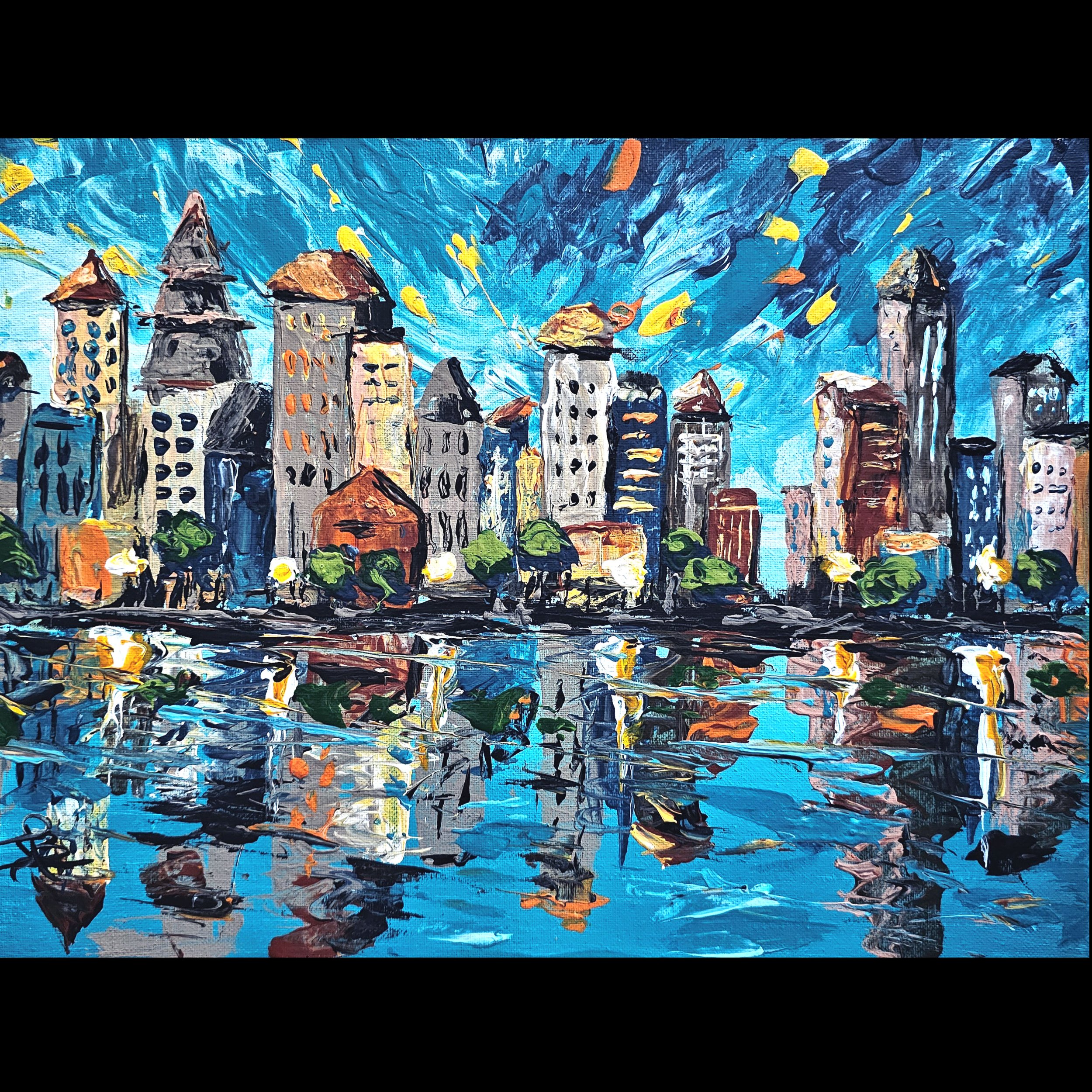 Abstract Cityscape