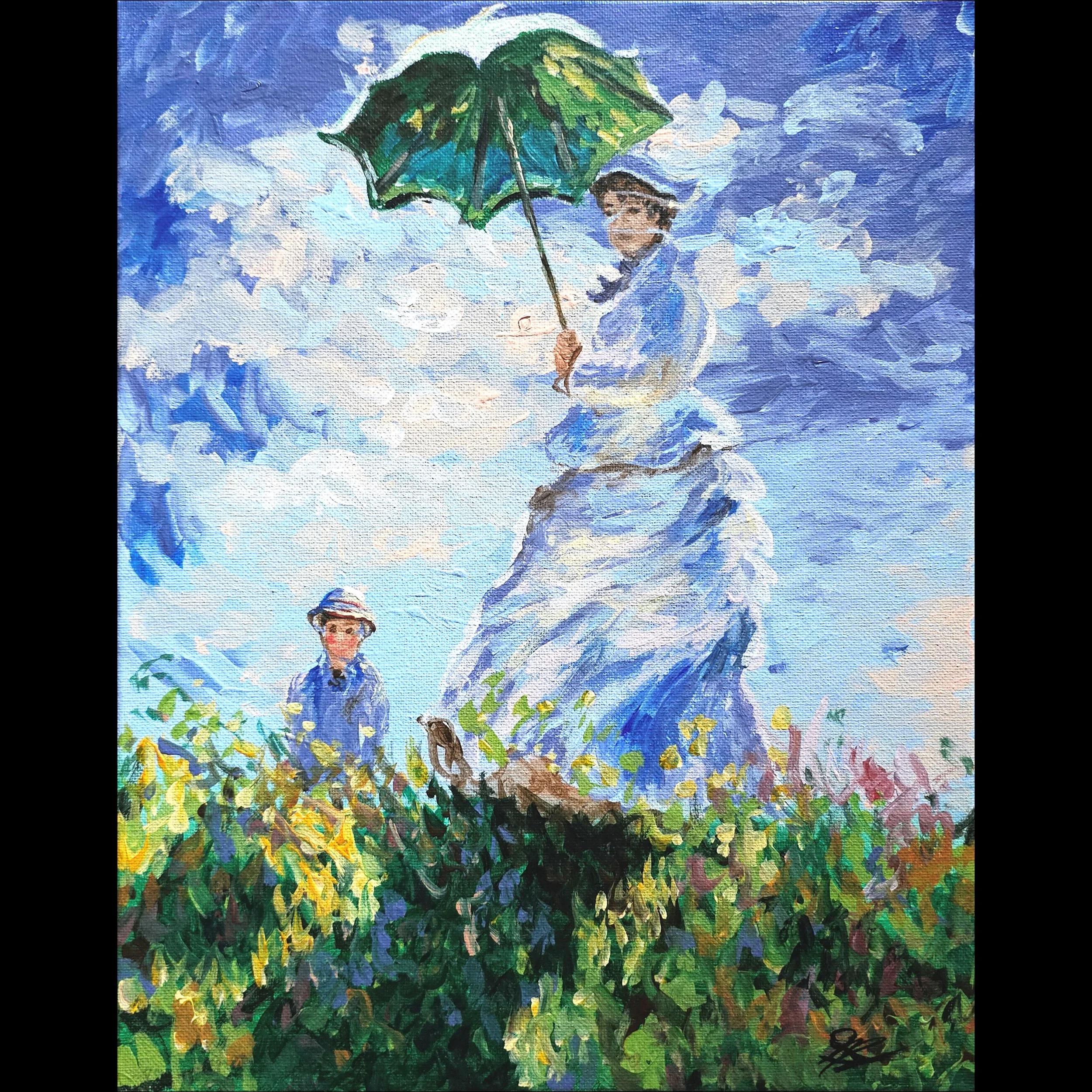 Woman with a Parasol