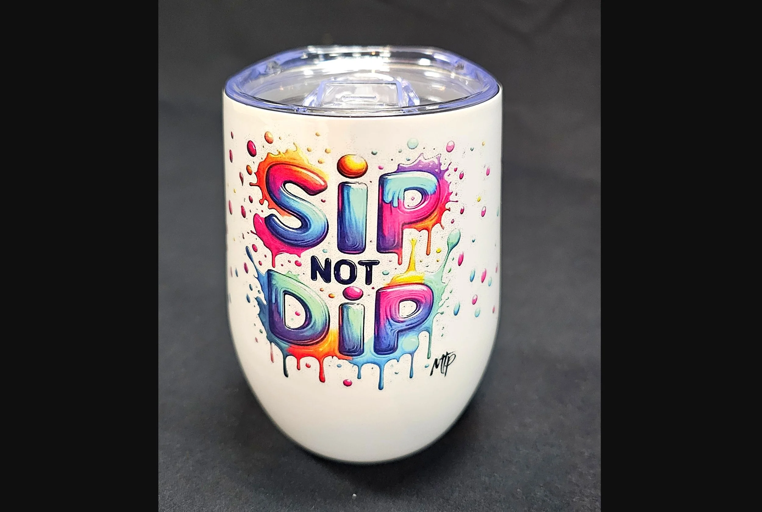 Stainless Steel Tumbler Mug - SIP not DIP