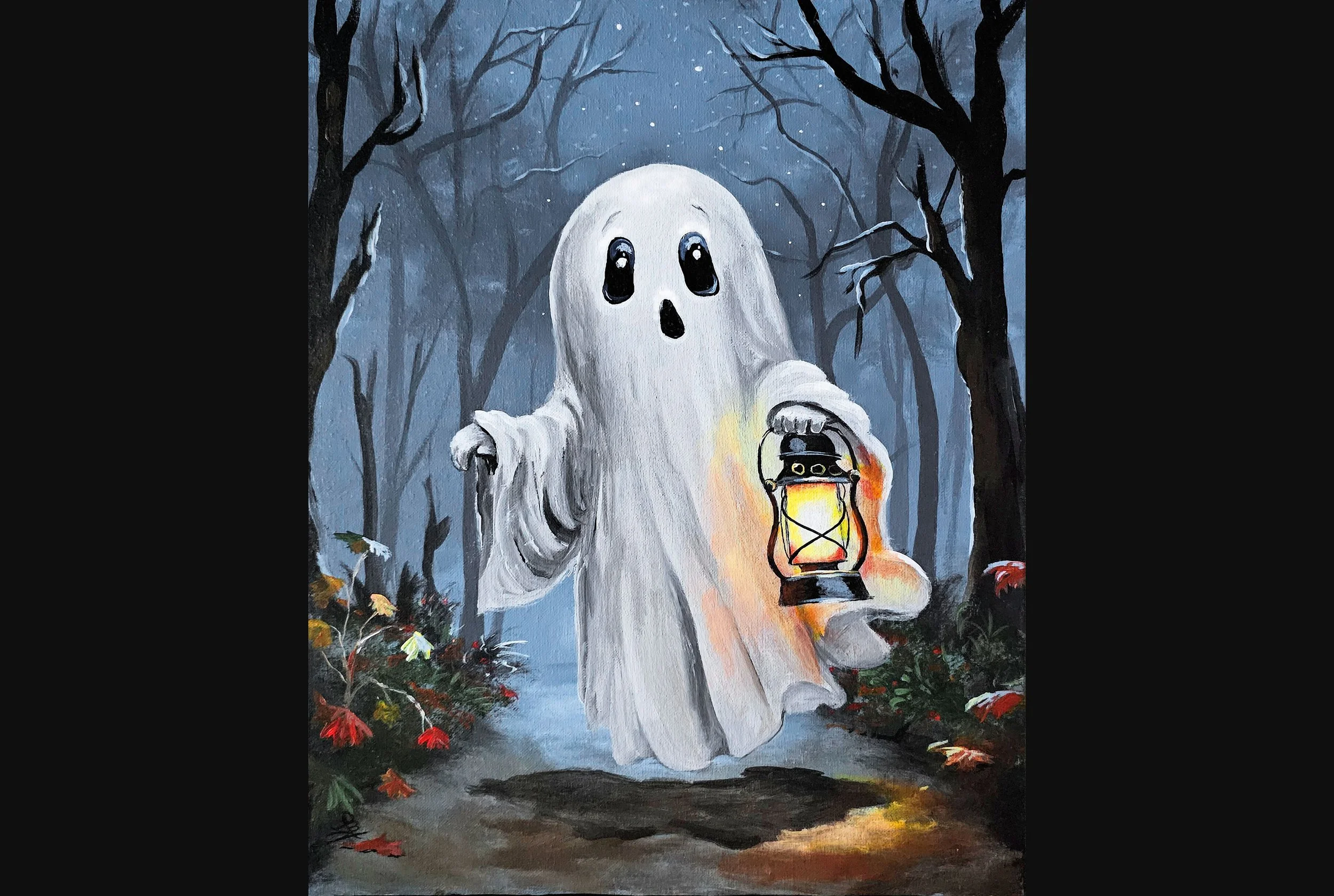 Ghost and Lamp