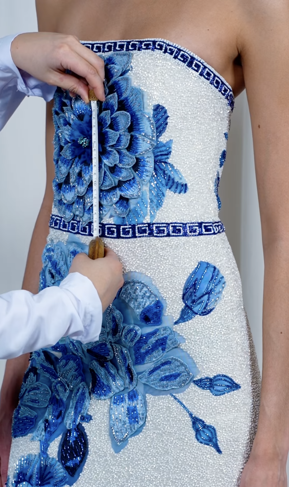 MAKING OF GEORGIE GOWN