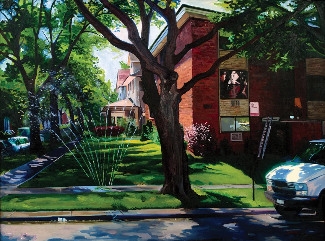 Summertime, Oil on Canvas, 40 x 50 inches
