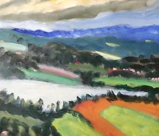 Nicholas Kilmer Fierville Evening, #4, 2003 Oil on Canvas, 20 x 24 inches